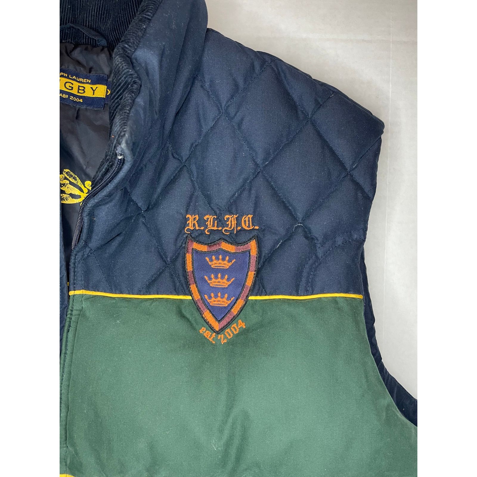 Rugby Ralph Lauren Polo Rugby Puffer Vest Size US XL / EU 56 / 4 - 2 Thumbnail