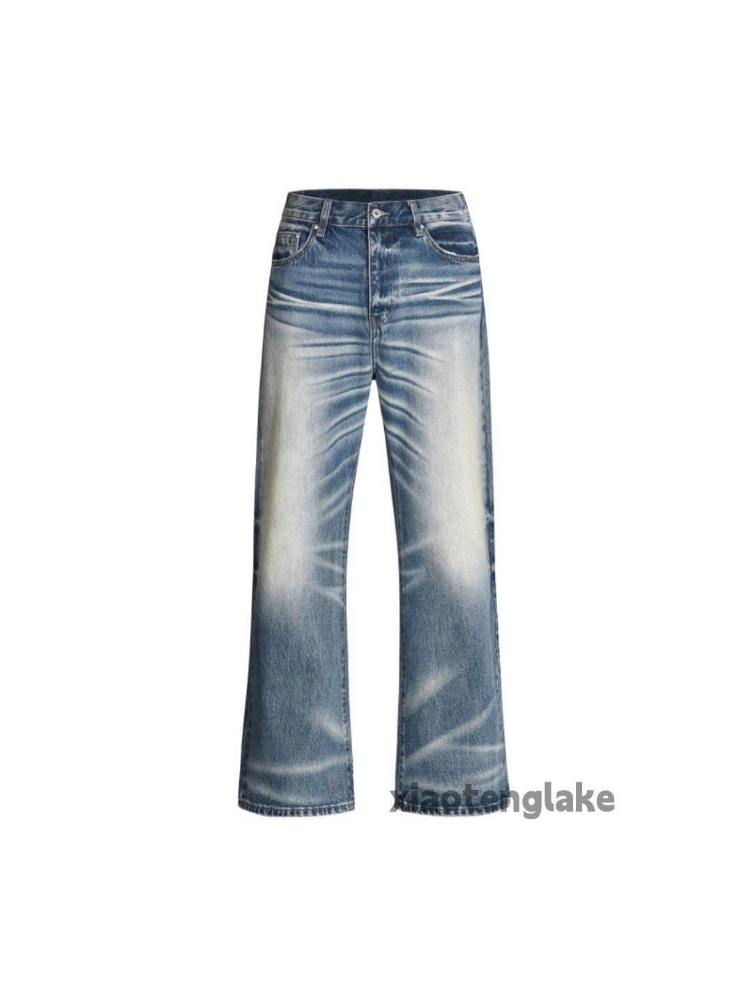 Jean xtl retro vintage washed faded cleanfit yuppie bootcut jeans Size US 32 / EU 48 - 1 Thumbnail