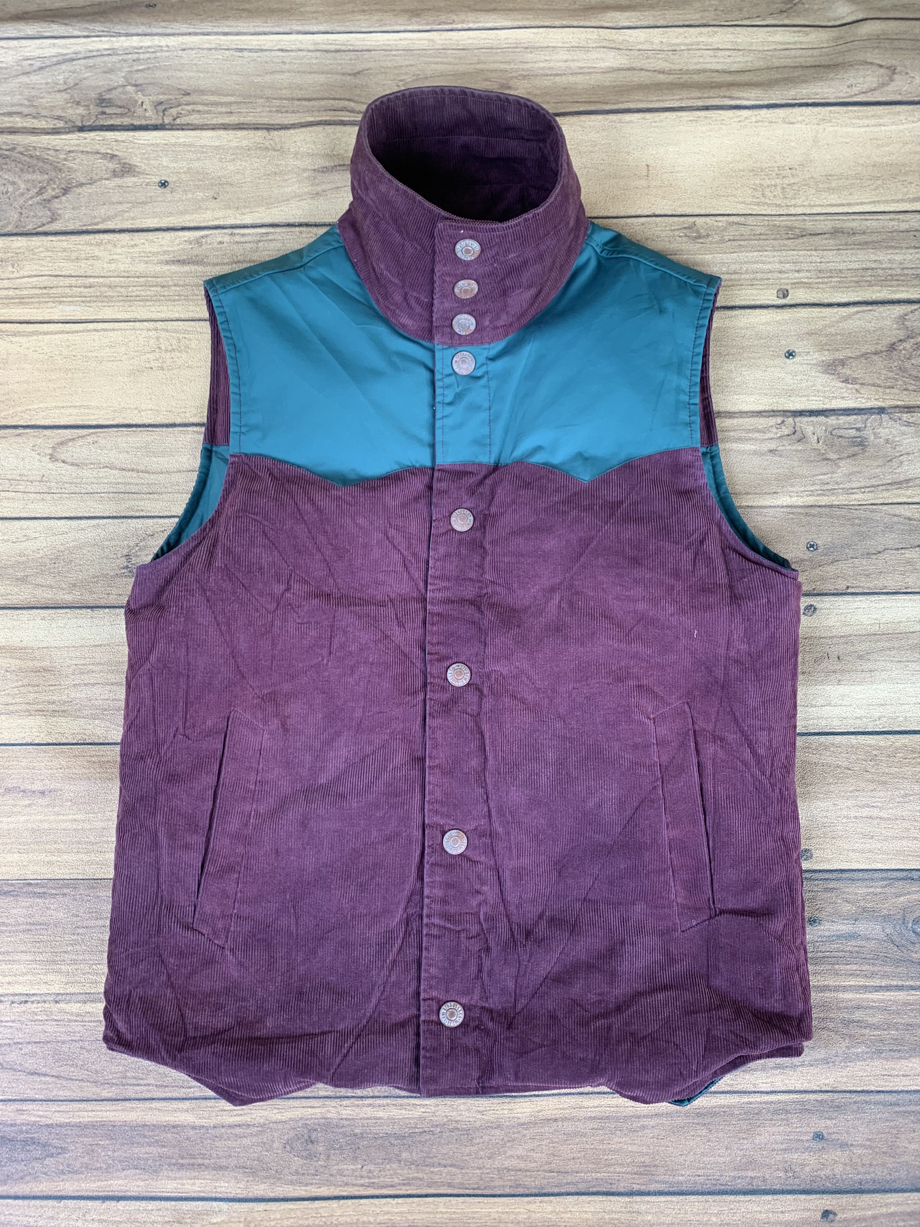 Levi's Vintage Levis vest reversible corduroy parachute puffer Size US M / EU 48-50 / 2 - 1 Thumbnail