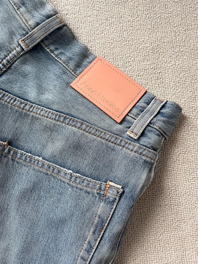 Acne Studios Acne Studios Mud-dyed waste soil rework jeans Size US 34 / EU 50 - 3 Thumbnail