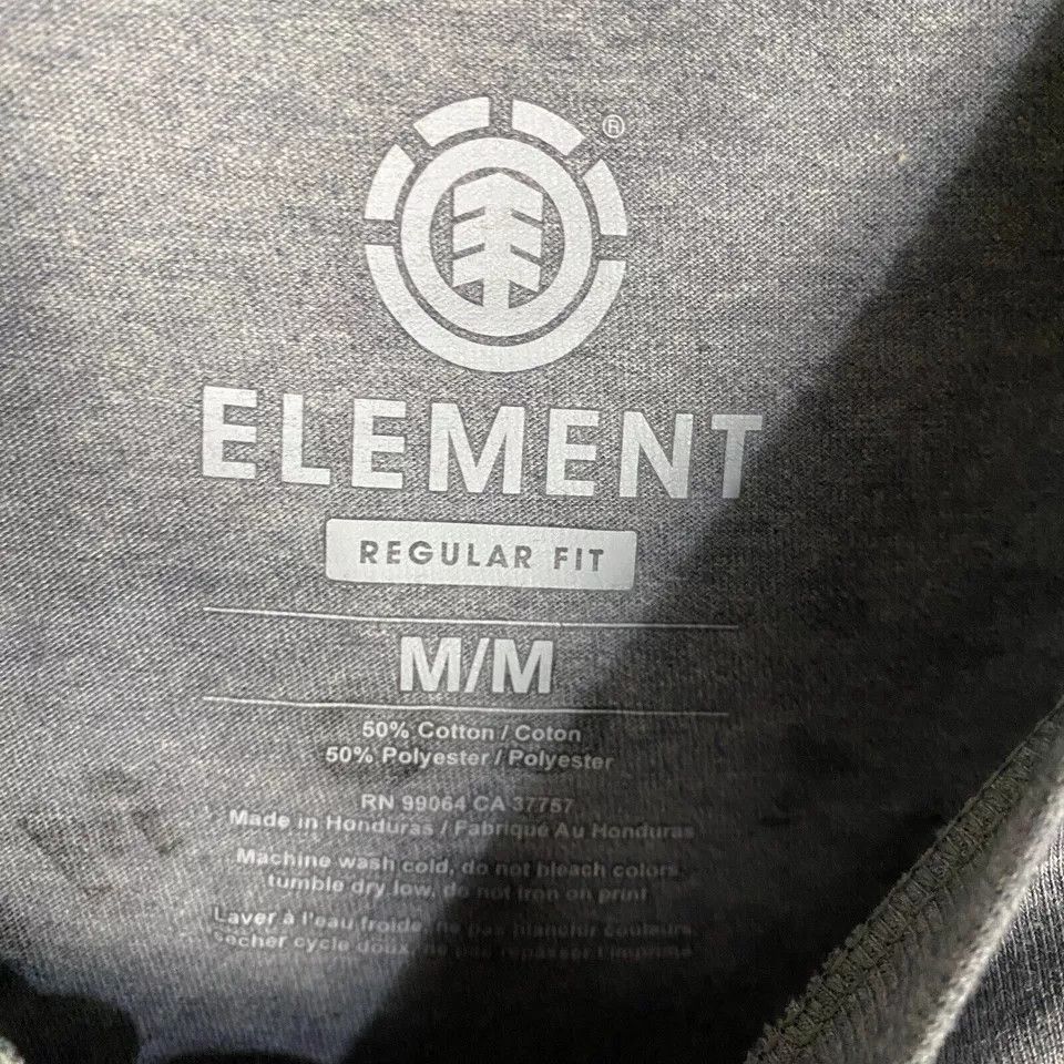 Element Element T-Shirt Men's Medium Regular Fit Cotton Crew Neck M Size US M / EU 48-50 / 2 - 4 Thumbnail
