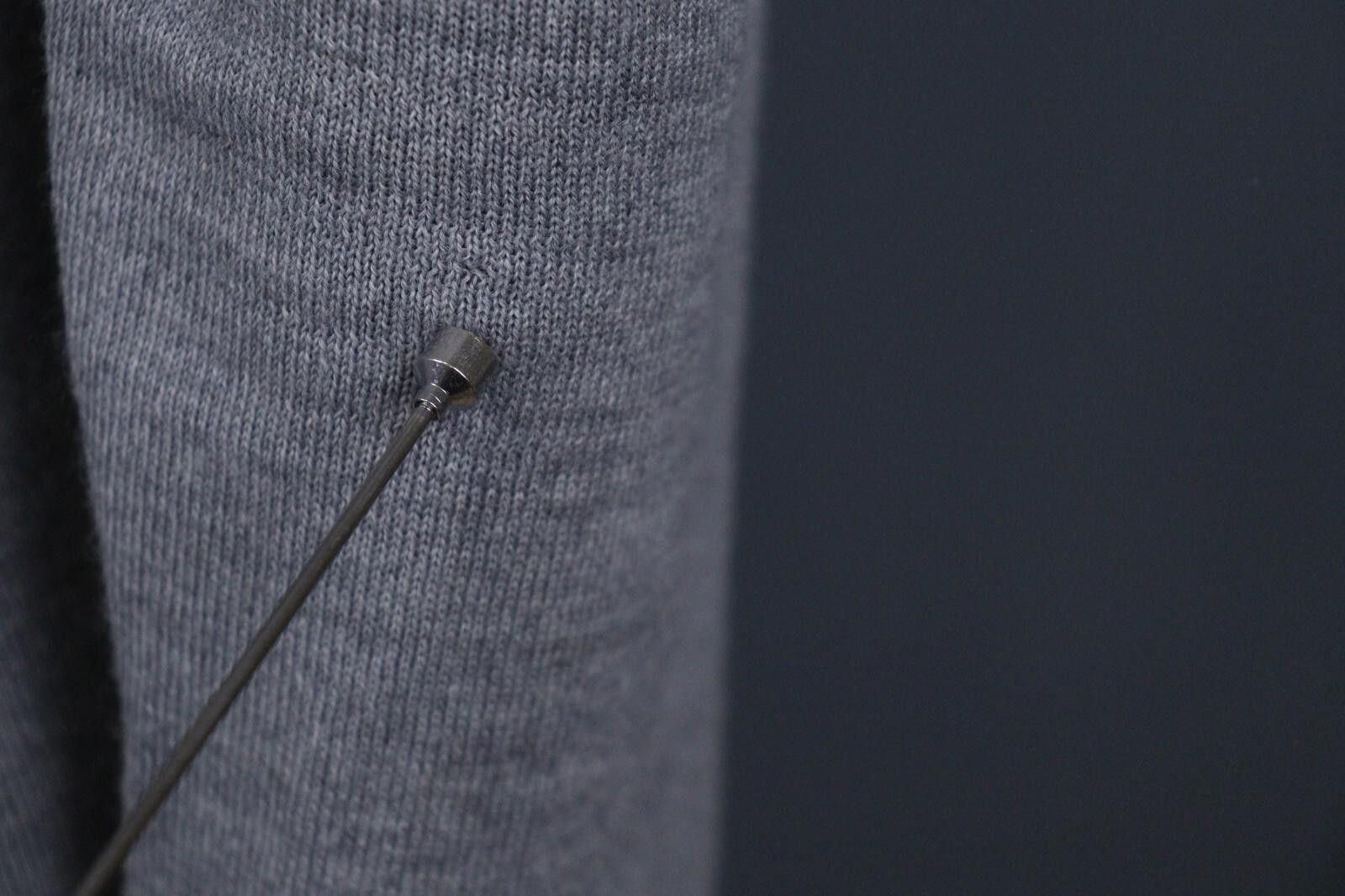 J.Lindeberg J. Lindeberg Gray Merino Wool Acrylic Zip Sweater Size M Size US M / EU 48-50 / 2 - 9 Thumbnail
