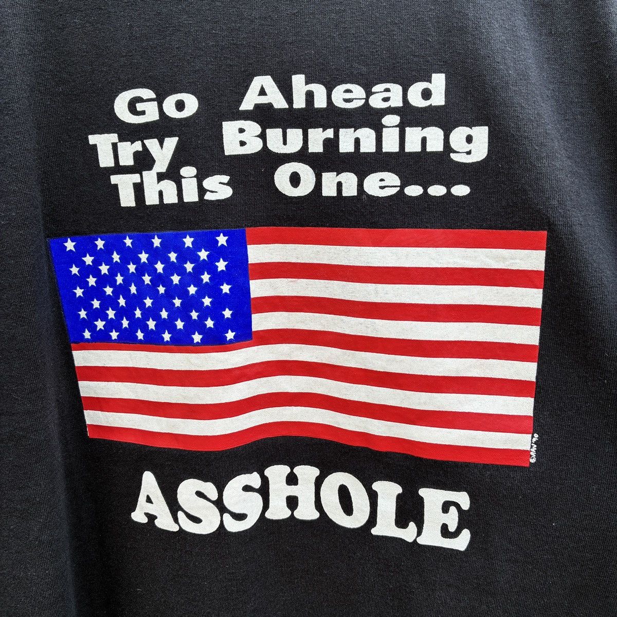 Other Flag American Burn This One Crude Humor Patriotic Tee Size US XL / EU 56 / 4 - 3 Thumbnail