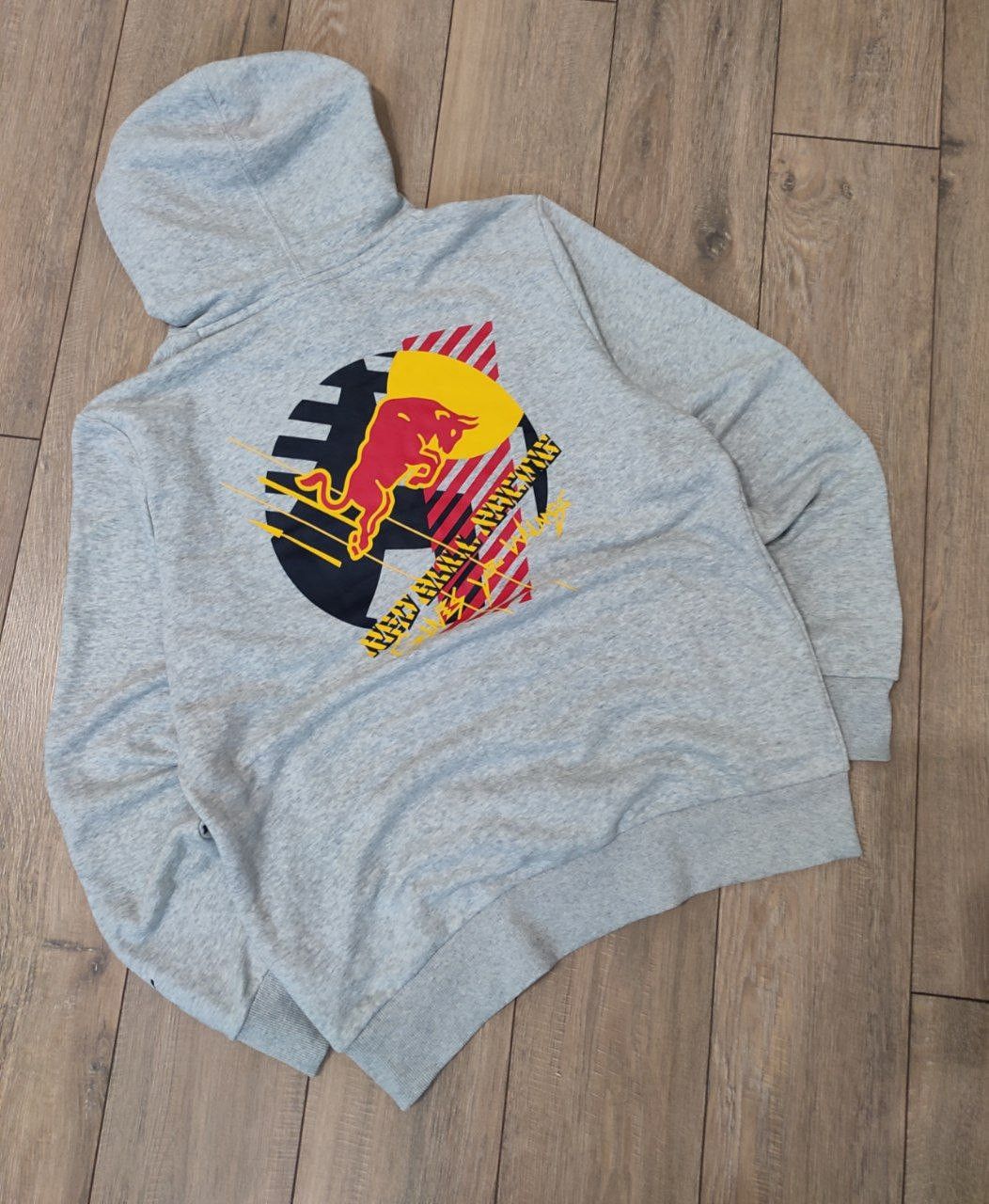 Formula 1 × Puma × Red Bull Puma Red Bull Racing Hoodie Formula One team F1 Gray Size US M / EU 48-50 / 2 - 2 Thumbnail