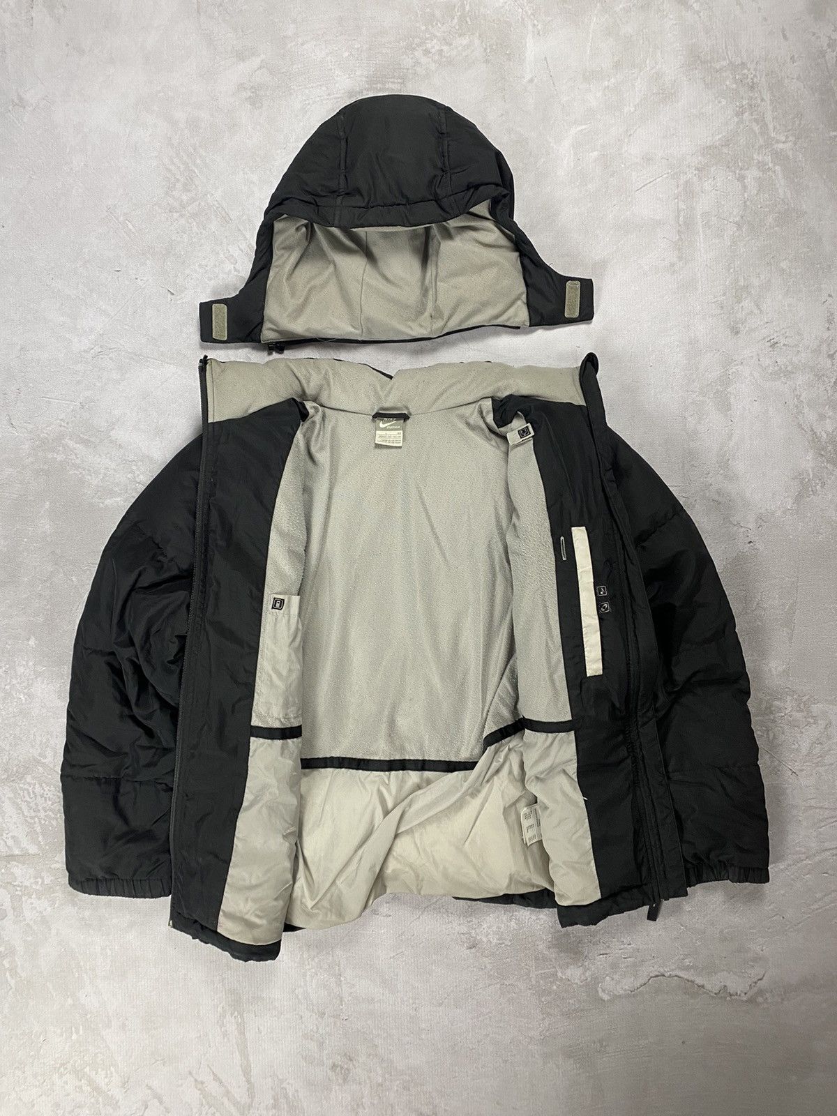 Nike Y2K Nike Puffer Down Jacket Size US L / EU 52-54 / 3 - 2 Thumbnail