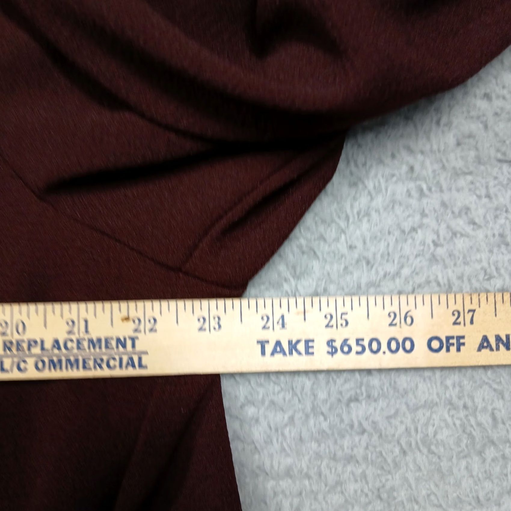 Vintage Charlotte Russe Blazer Jacket Women 3X Brown Open Front Draped Crepe Plus Size Size XXL / US 16-18 / IT 52-54 - 6 Thumbnail