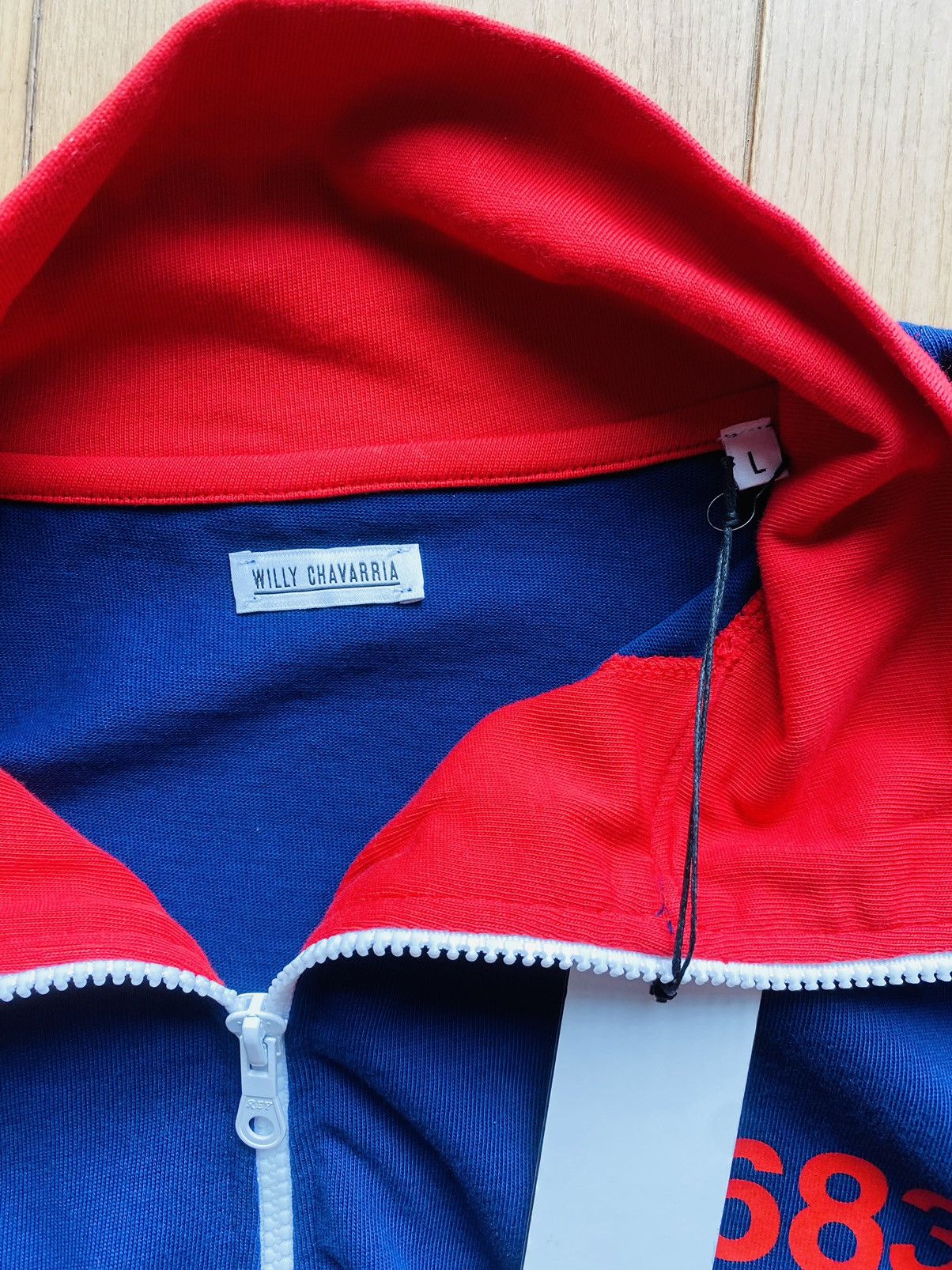 Other Willy Chavarria hooligan 3/4 zip sweater sweatshirt new sz L Size US L / EU 52-54 / 3 - 3 Thumbnail