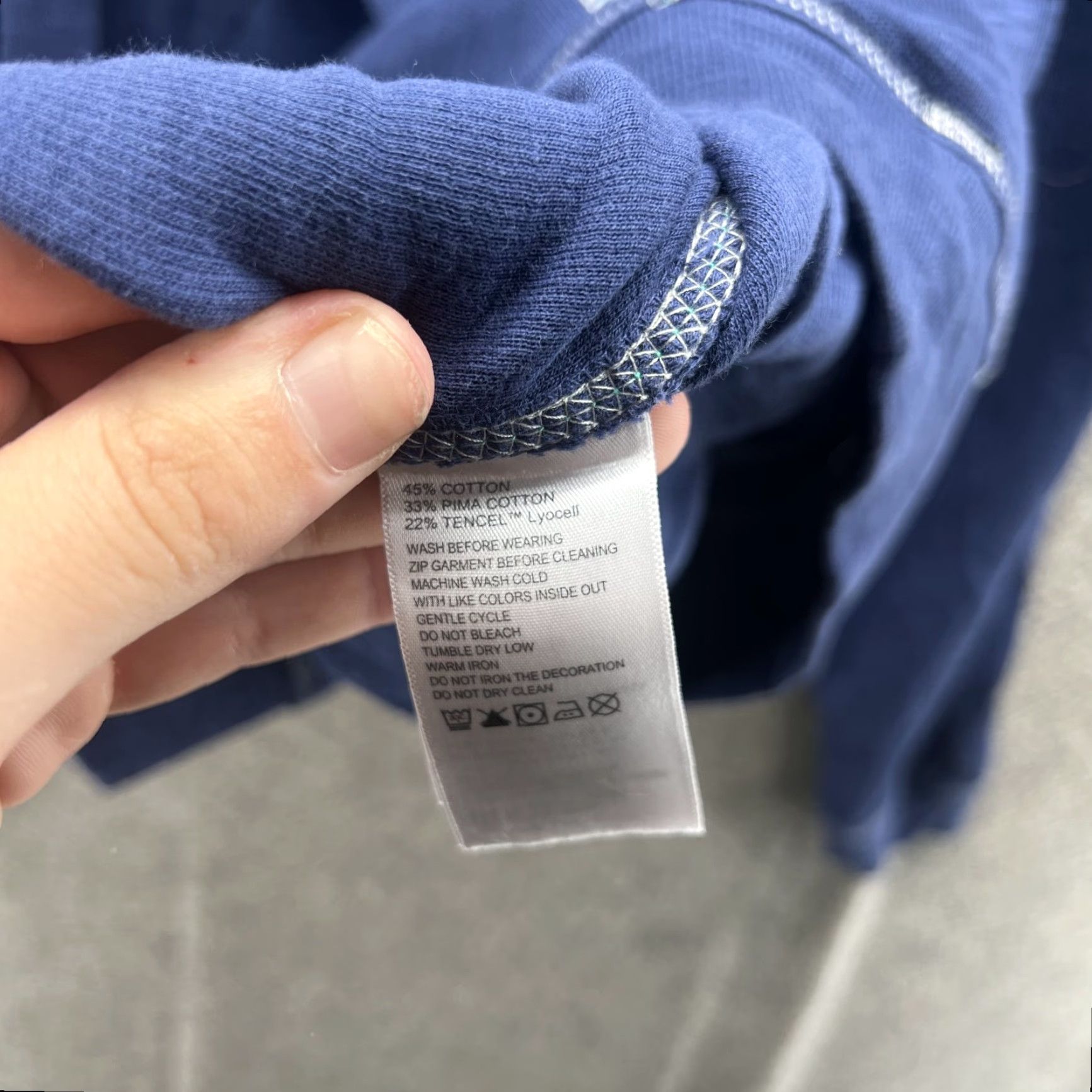 Tommy Bahama Tommy Bahama Sweatshirt Mens L Blue 1/4 Zip Mock Neck Knit Pullover Logo Size US L / EU 52-54 / 3 - 5 Thumbnail