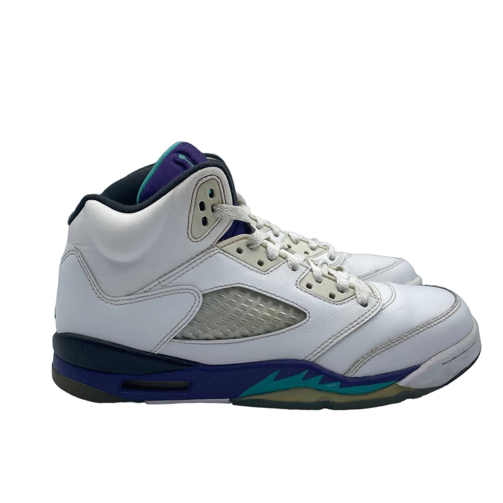 Nike Nike Jordan 5 Retro Grape GS Shoes White Womens 8.5 Size US 8.5 / IT 38.5 - 2 Thumbnail