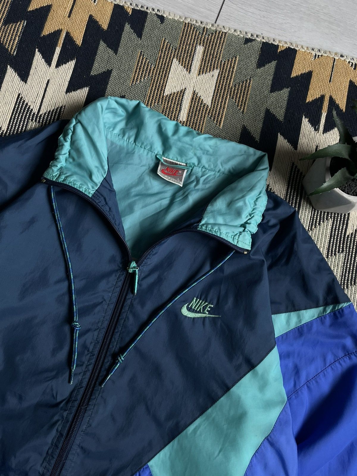 Vintage Vintage 90’s Nike Nylon Y2K Jacket Size US L / EU 52-54 / 3 - 6 Thumbnail