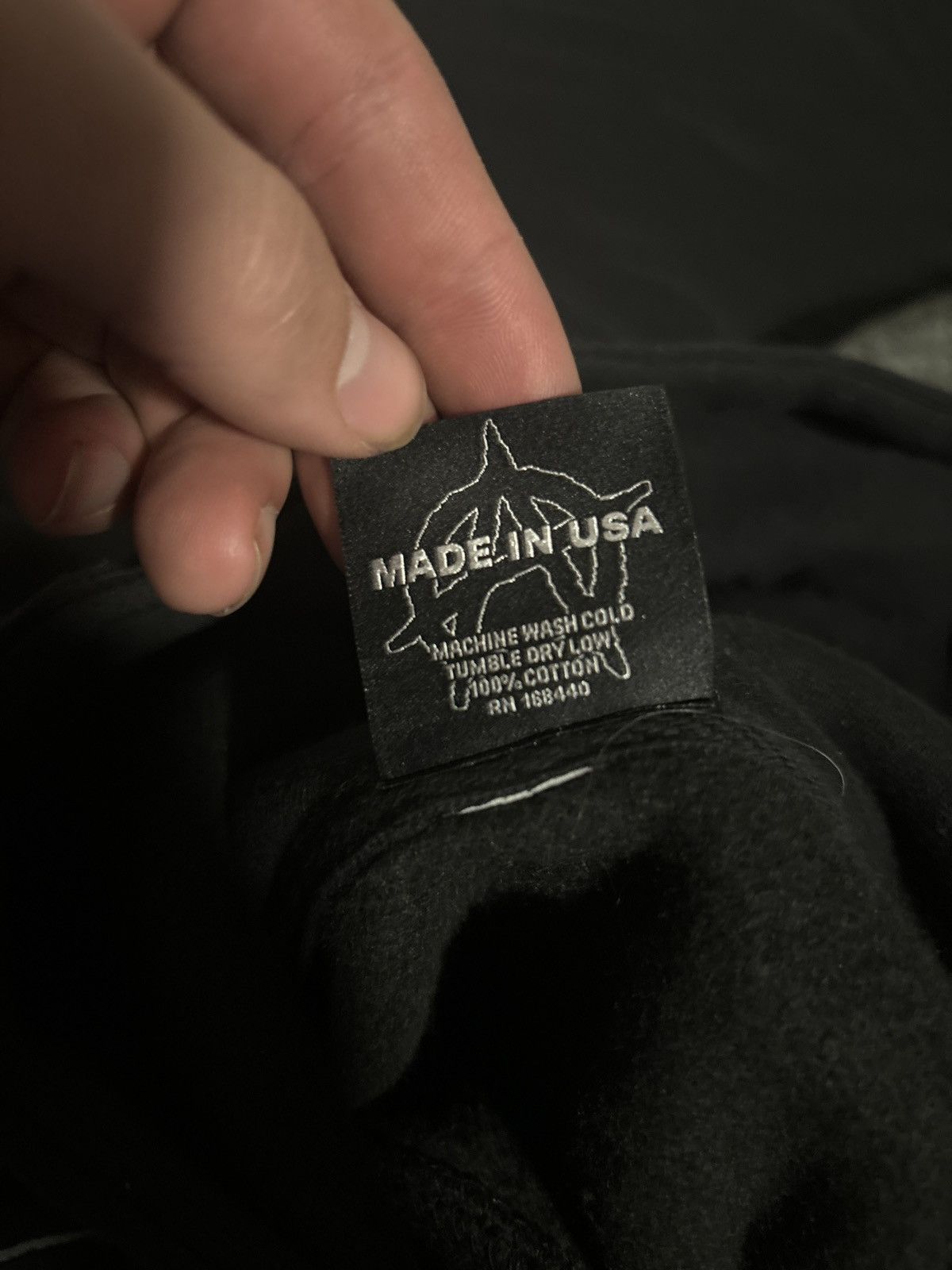 Revenge revenge “quasar” cropped hoodie Size US L / EU 52-54 / 3 - 6 Thumbnail