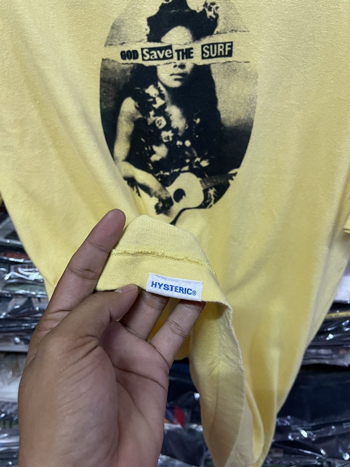 Hysteric Glamour × Japanese Brand Vintage Hysteric Glamour x God Save The Surf🔥🔥🔥 Size US L / EU 52-54 / 3 - 5 Thumbnail