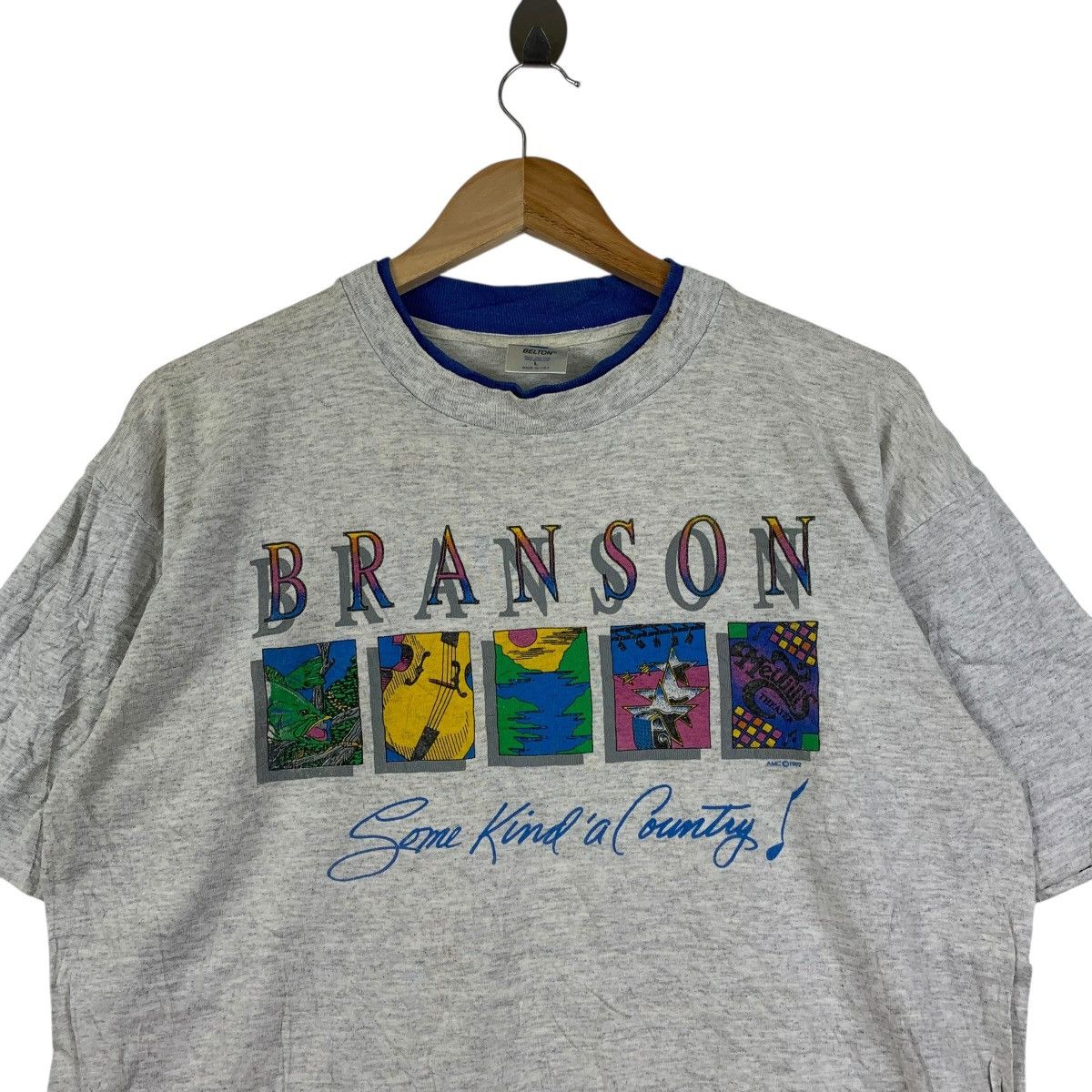 Vintage Vintage 1992 BRANSON Missouri COUNTRY MUSIC Tee Shirt Size US L / EU 52-54 / 3 - 2 Thumbnail