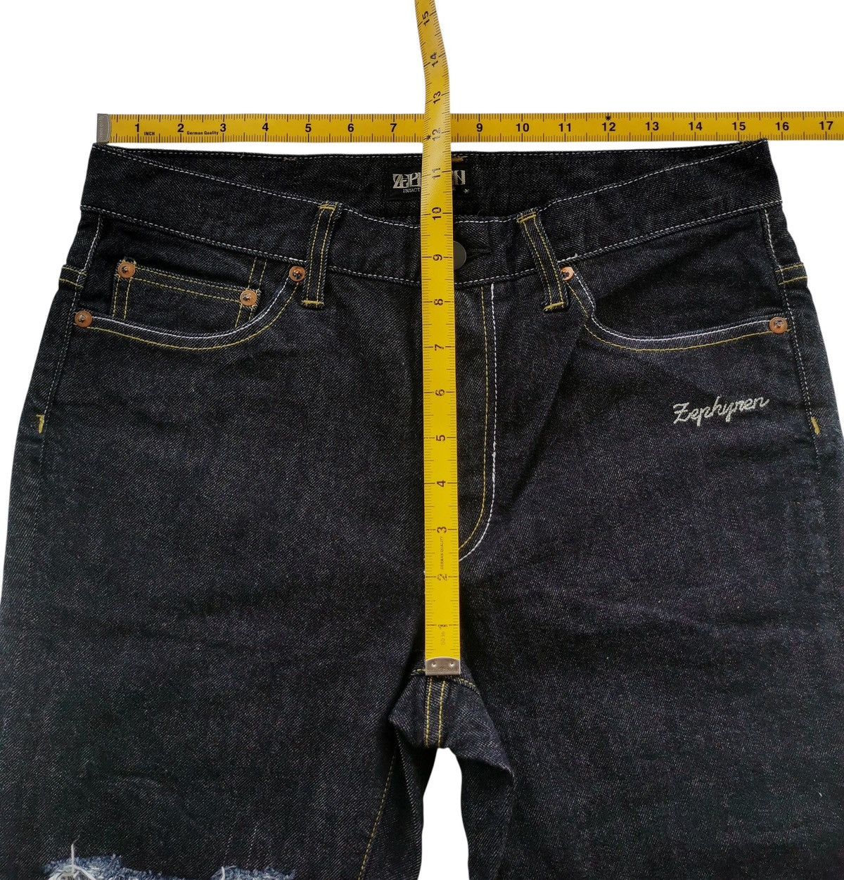 Japanese Brand Zephyren Distressed Jogger Jeans – Japan Exclusive Size US 31 - 11 Thumbnail