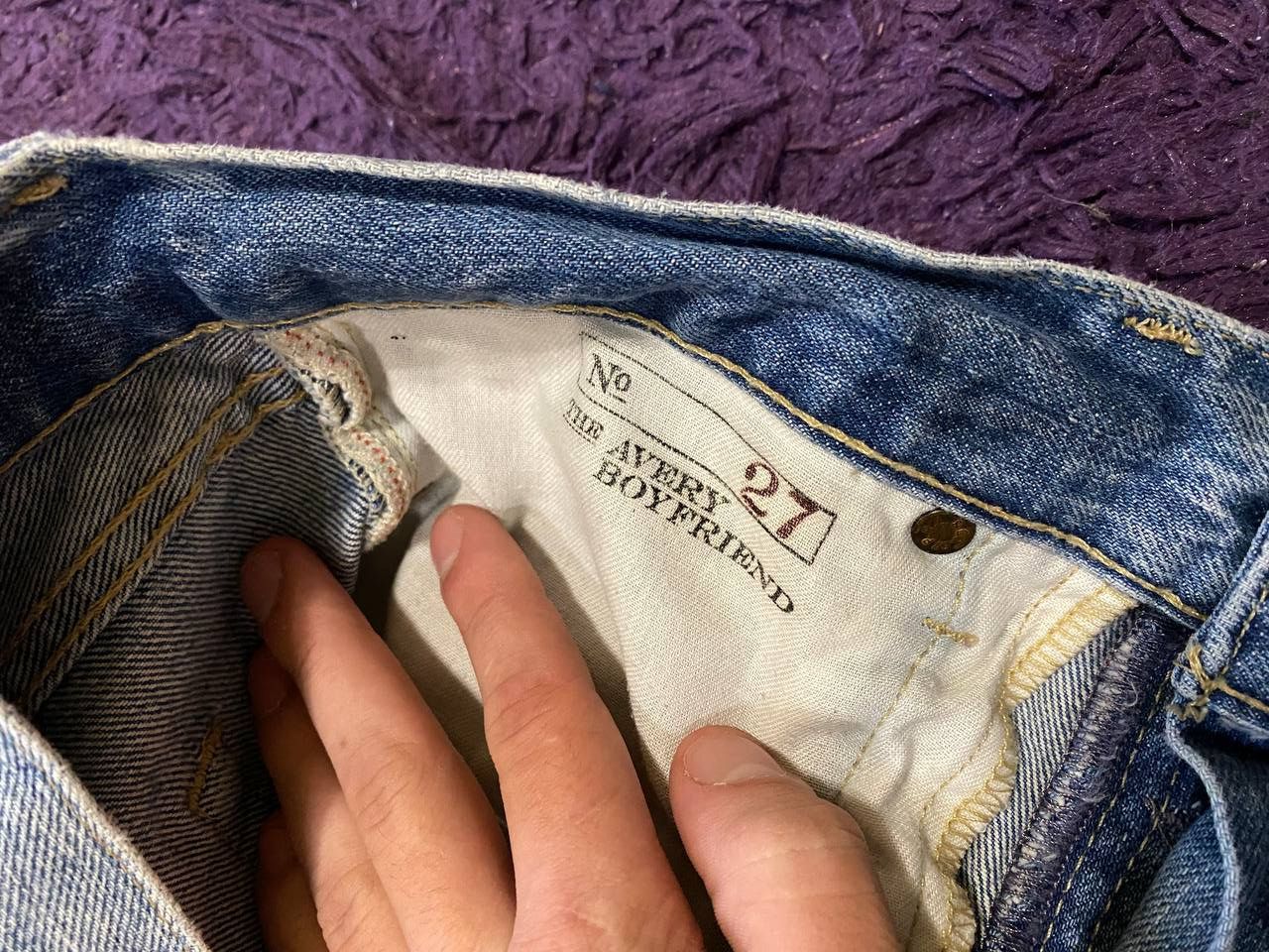 Polo Ralph Lauren POLO RALPH LAUREN Men’s Vintage Wash Jeans Regular Fit Size US 32 / EU 48 - 4 Thumbnail