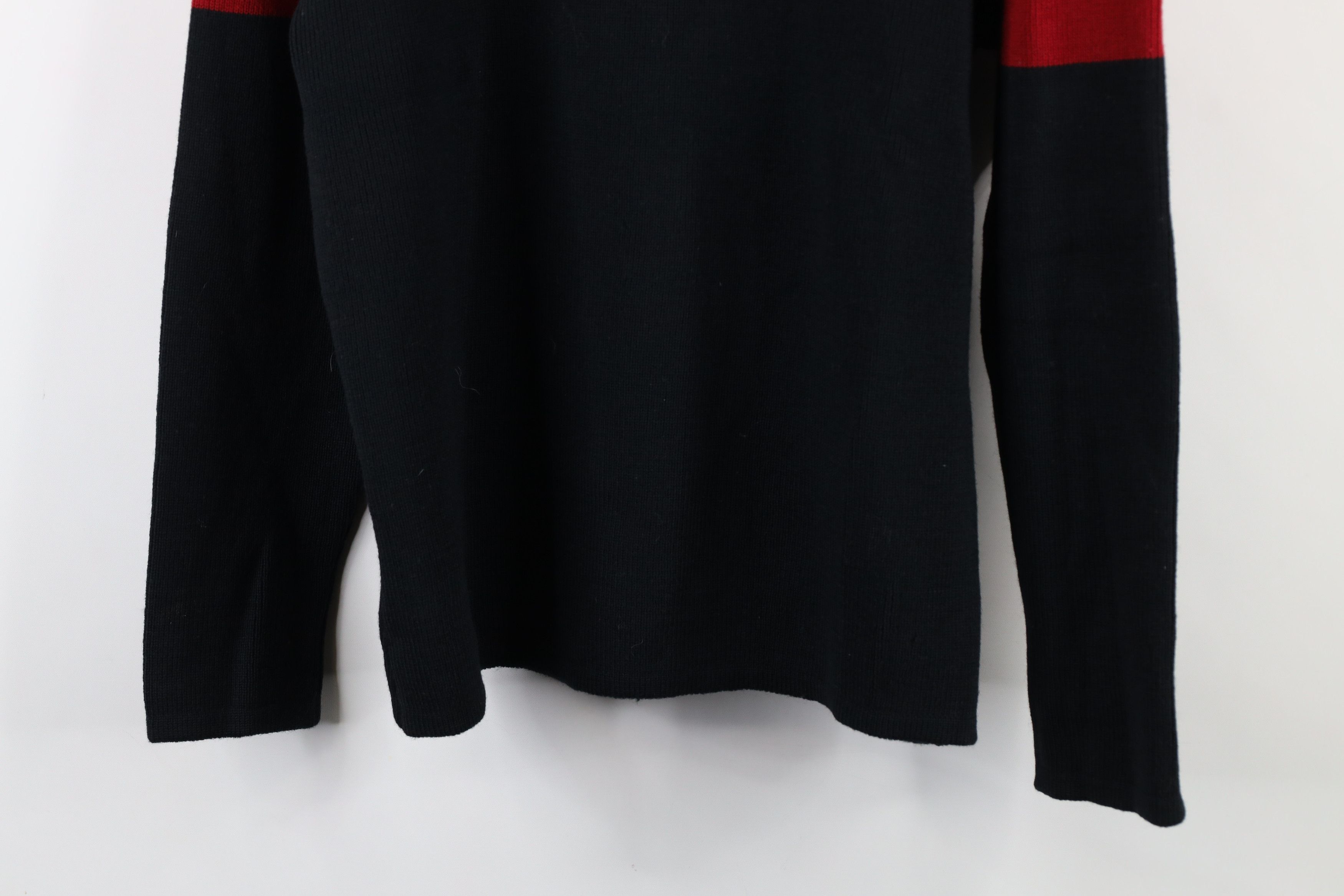 Vintage Vintage 70s Streetwear Wool Knit Crewneck Sweater USA Size US L / EU 52-54 / 3 - 3 Thumbnail