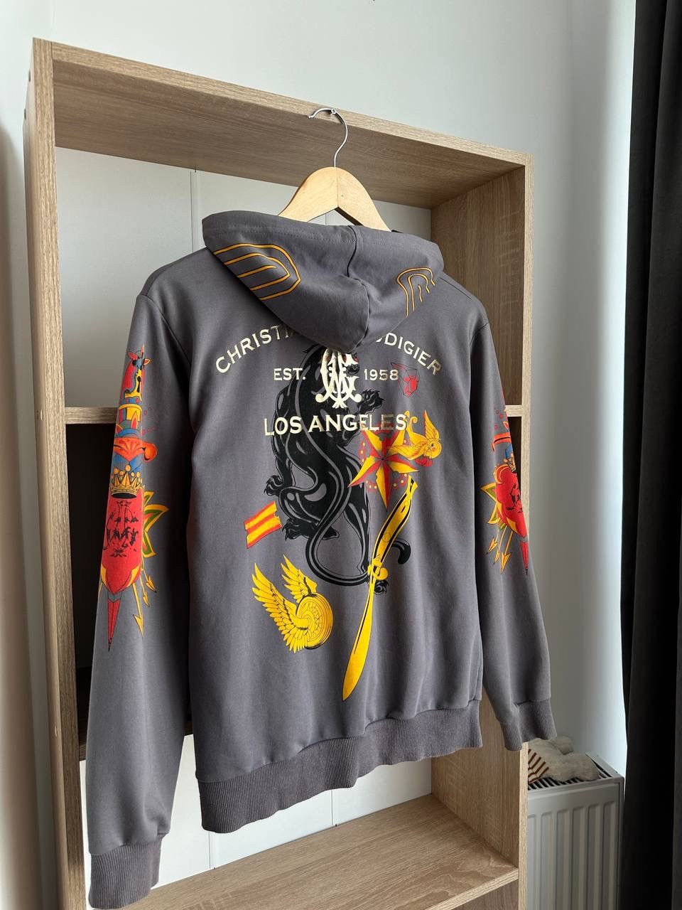 Christian Audigier × Ed Hardy × Vintage Vintage Ed Hardy Christian Audigier Hoodie Size US S / EU 44-46 / 1 - 16 Thumbnail