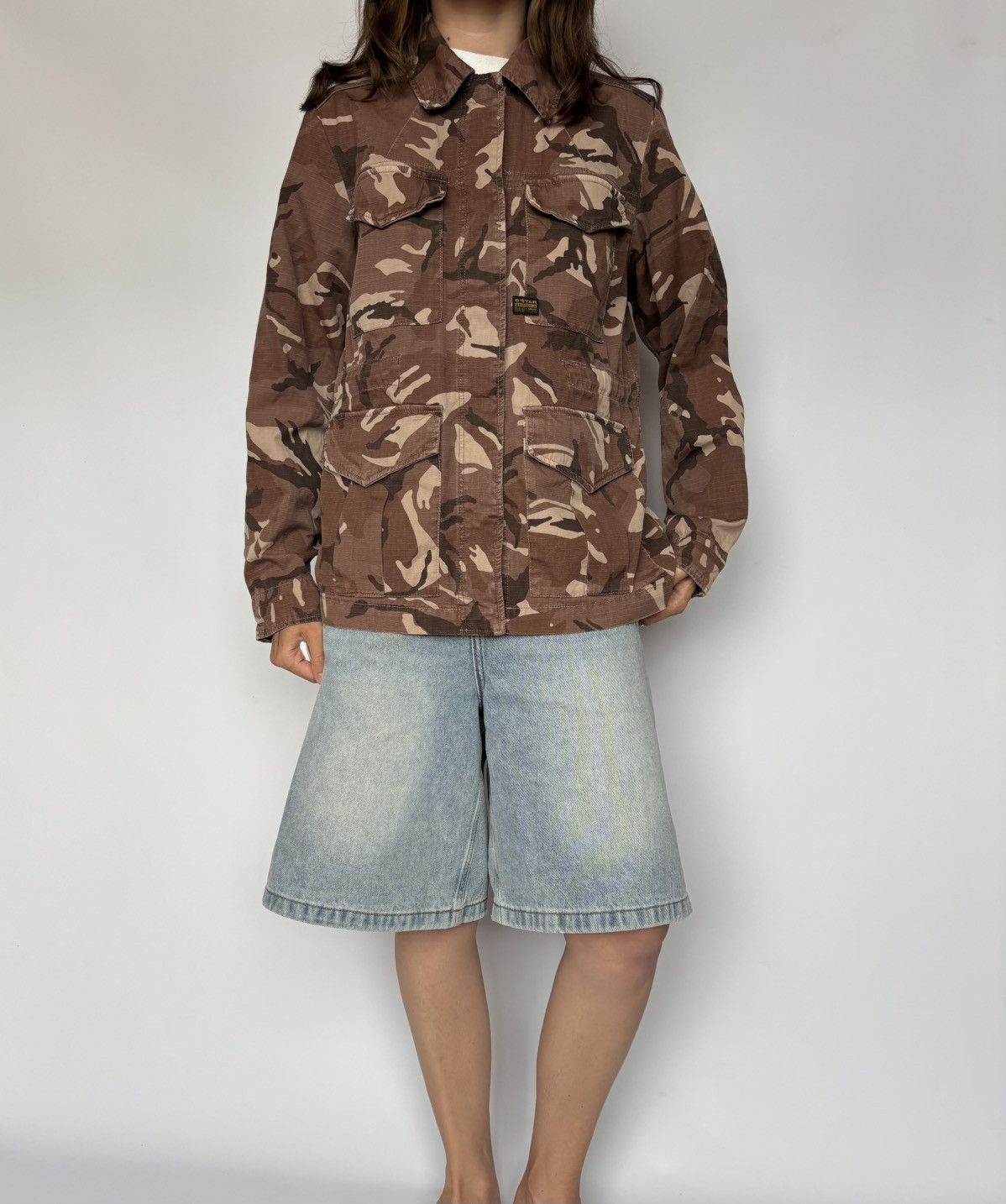 G-Star G Star Raw Tactical Camo Light Boxy Jacket Size S / US 4 / IT 40 - 1 Thumbnail