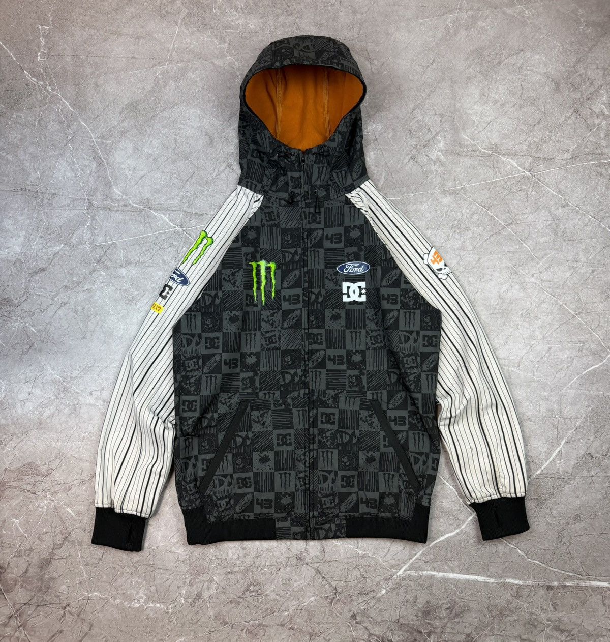 DC DC Shoes x Ken Block 43 x Monster x Ford Racing Jacket Size US M / EU 48-50 / 2 - 2 Thumbnail