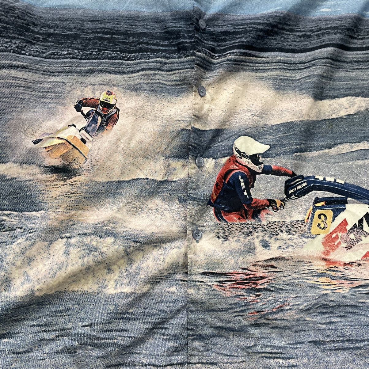Vintage Vintage 90s Jet Ski Graphic Tee Sun Faded Coastal Gorpcore L Size US L / EU 52-54 / 3 - 2 Thumbnail