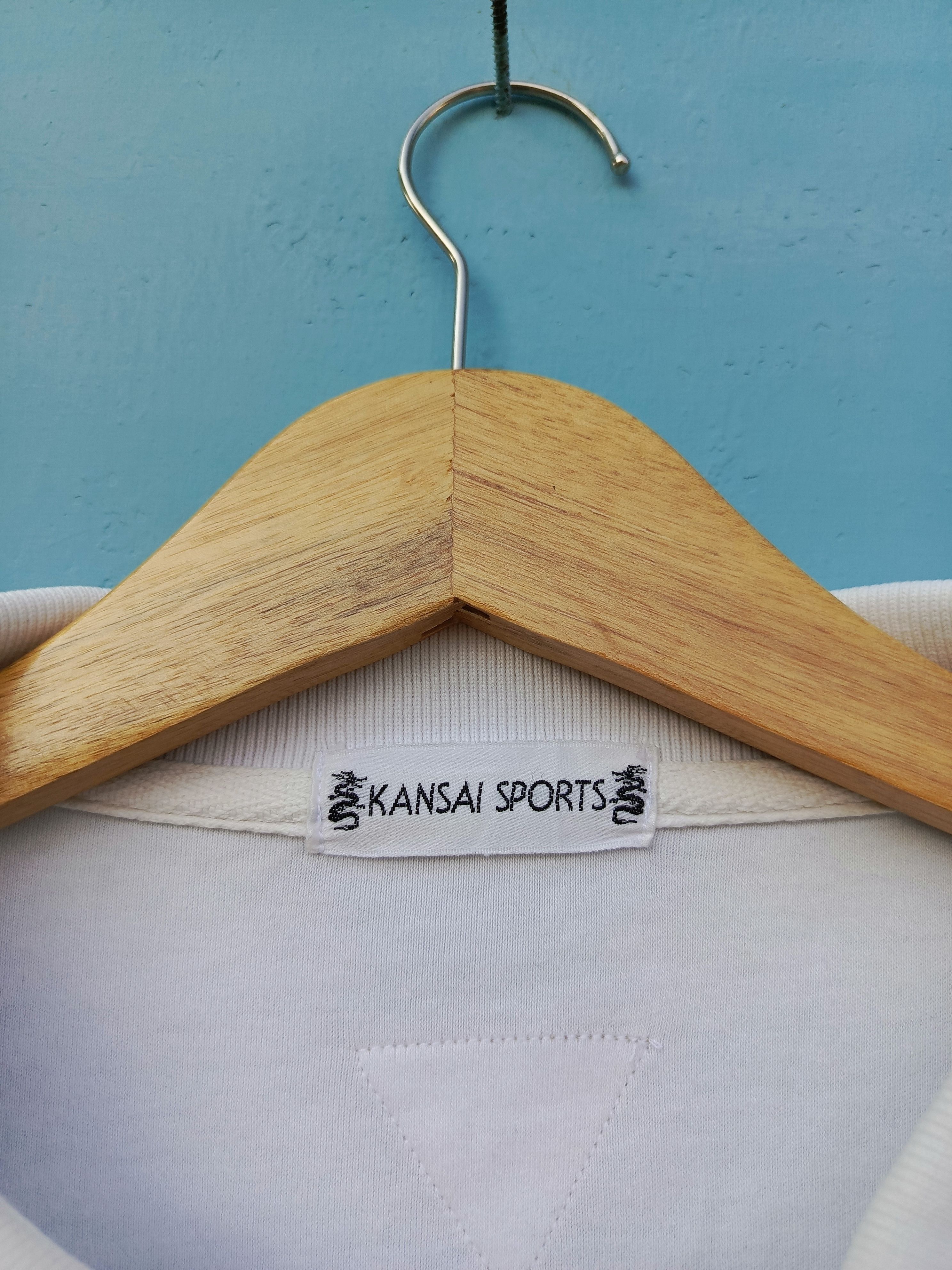 Japanese Brand Kansai Sports Japan Polo Shirt – Vintage Street Style Size US L / EU 52-54 / 3 - 3 Thumbnail
