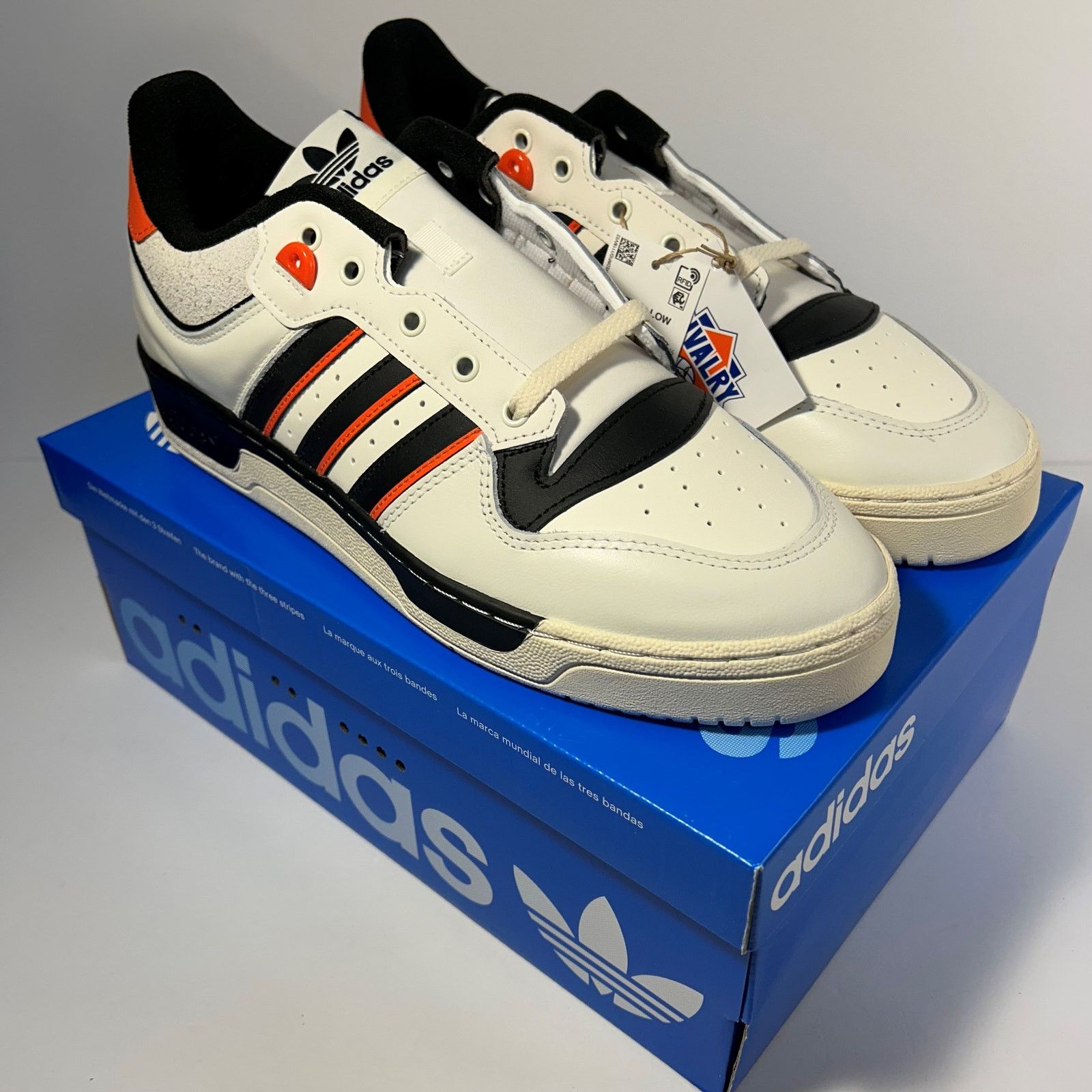 Adidas Adidas Originals Rivalry 86 Low Sz 11.5 White/Black IE7140 Size US 11.5 / EU 44-45 - 2 Thumbnail