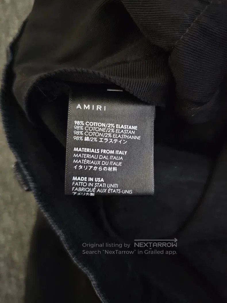 Amiri Amiri Distressed Coated Denim Jeans. Size US 32 / EU 48 - 7 Thumbnail