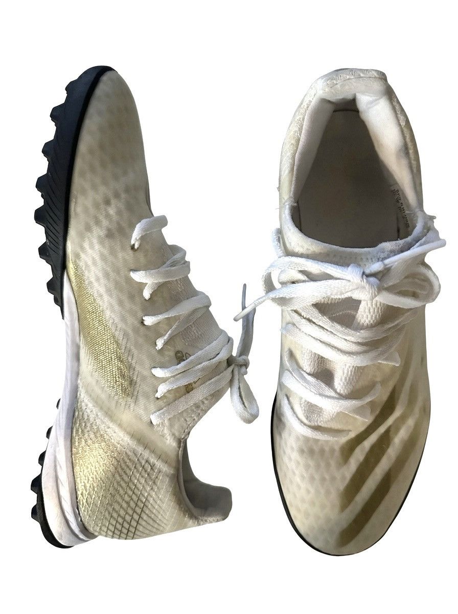 Adidas Adidas Adizero Turf Shoes White Gold Men's 7.5 Women’s 8.5 Size US 8.5 / IT 38.5 - 8 Thumbnail