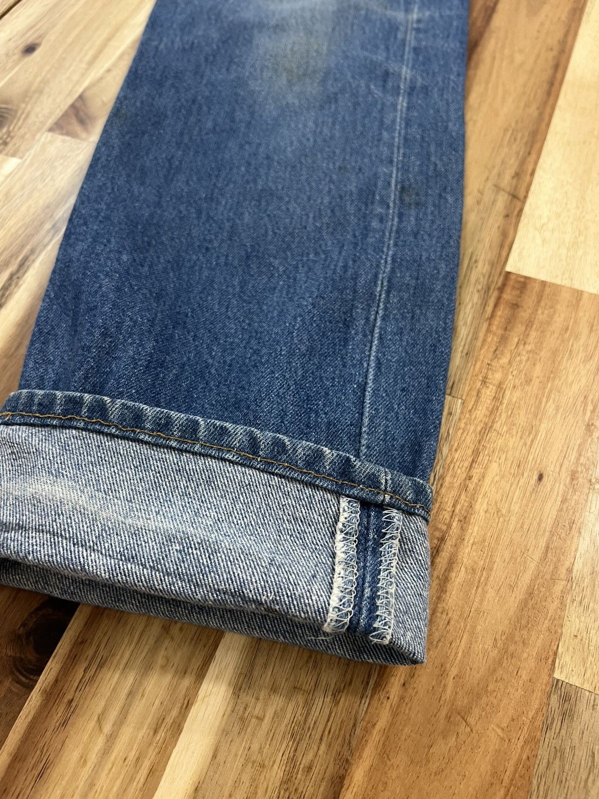 Levi's Vintage 90’s Levis 501XX Small e Non Selvedge Denim Jeans Size US 29 - 6 Thumbnail