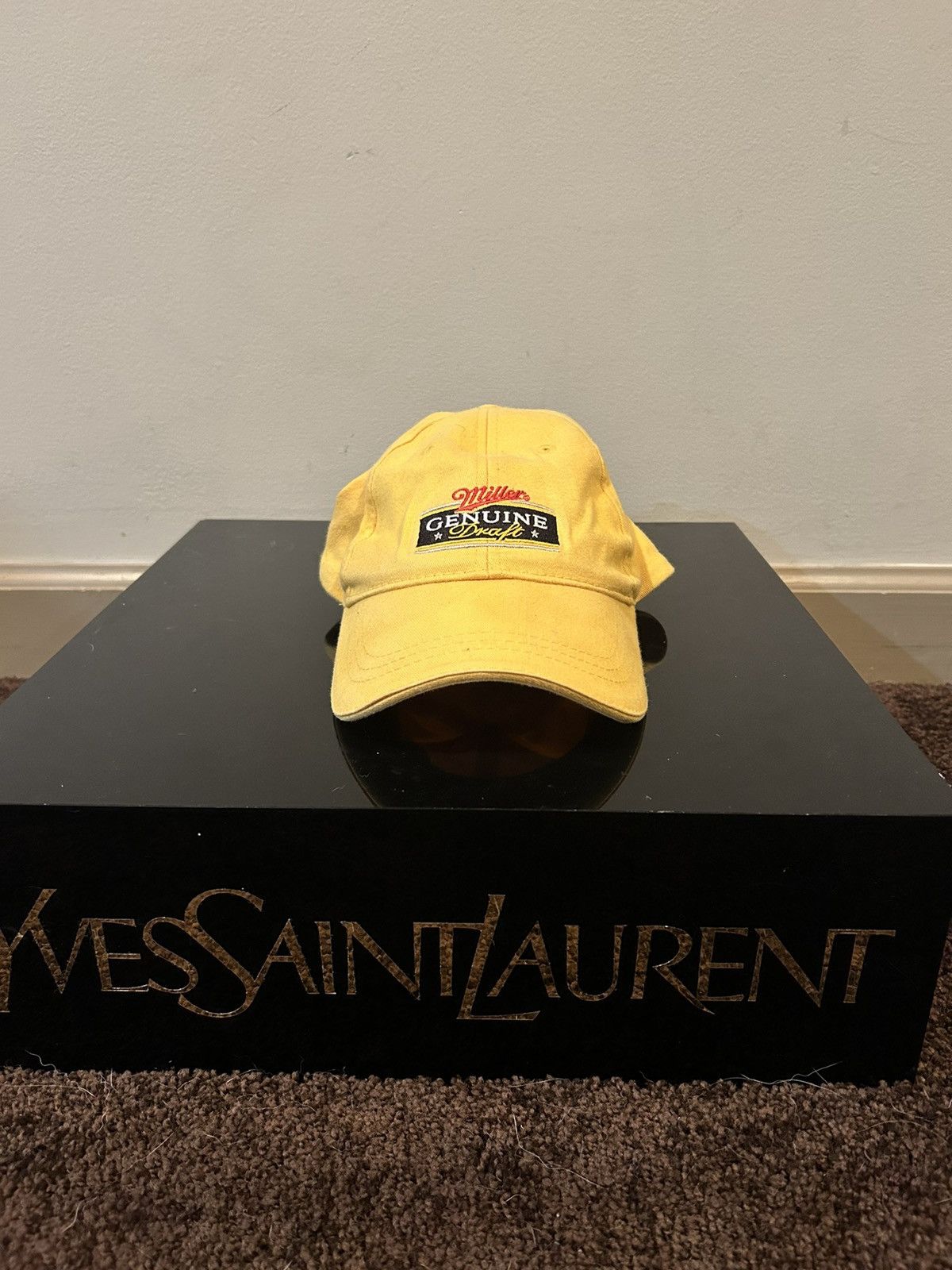 Designer × Vintage Miller Genuine Draft beer hat Size ONE SIZE - 1 Thumbnail