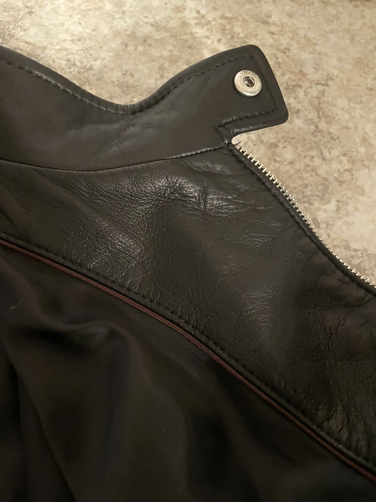 Wilsons Leather Lamb skin leather jacket Size US XL / EU 56 / 4 - 4 Thumbnail