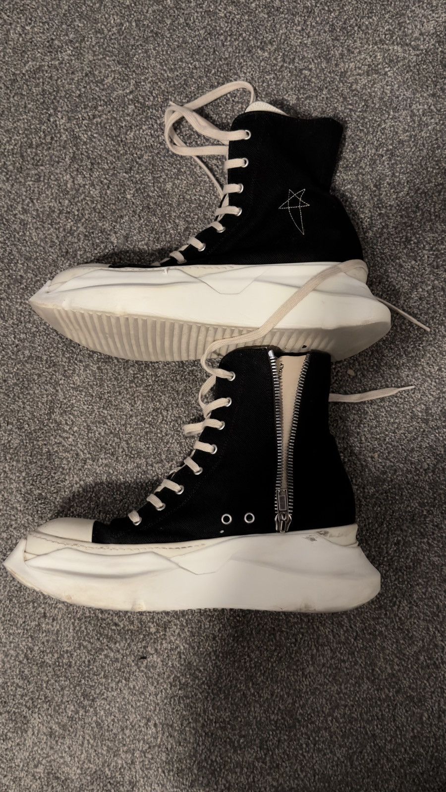 Rick Owens Drkshdw RICK OWENS DRKSHDW ABSTRACT Size US 10 / EU 43 - 7 Thumbnail