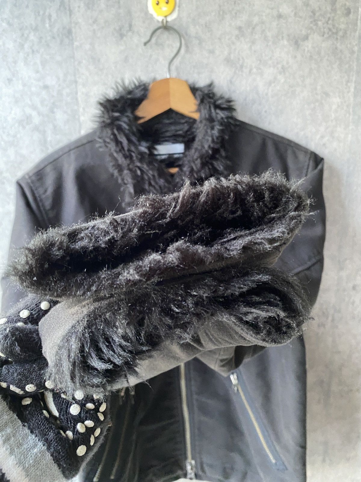 If Six Was Nine Montage Moleskin Fur Zipper Jacket Tornado Mart Design Size US L / EU 52-54 / 3 - 9 Thumbnail