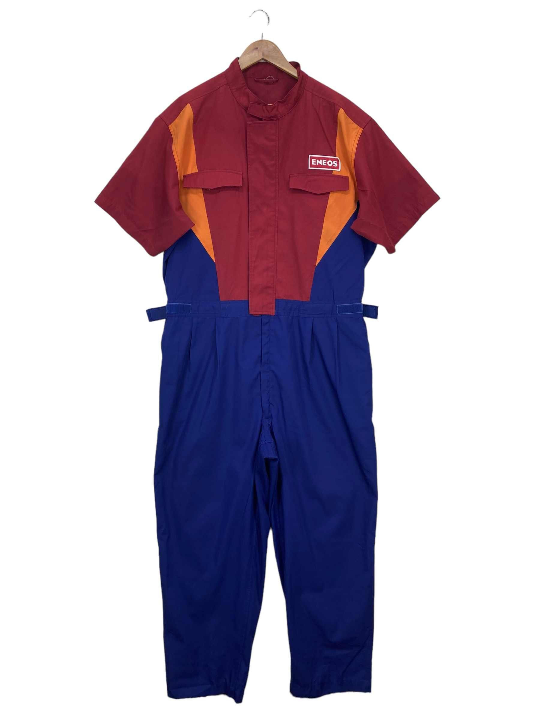 Vintage Eneos Jumpsuits Coveralls Workwear Coveralls Size US 42 / EU 58 - 2 Thumbnail