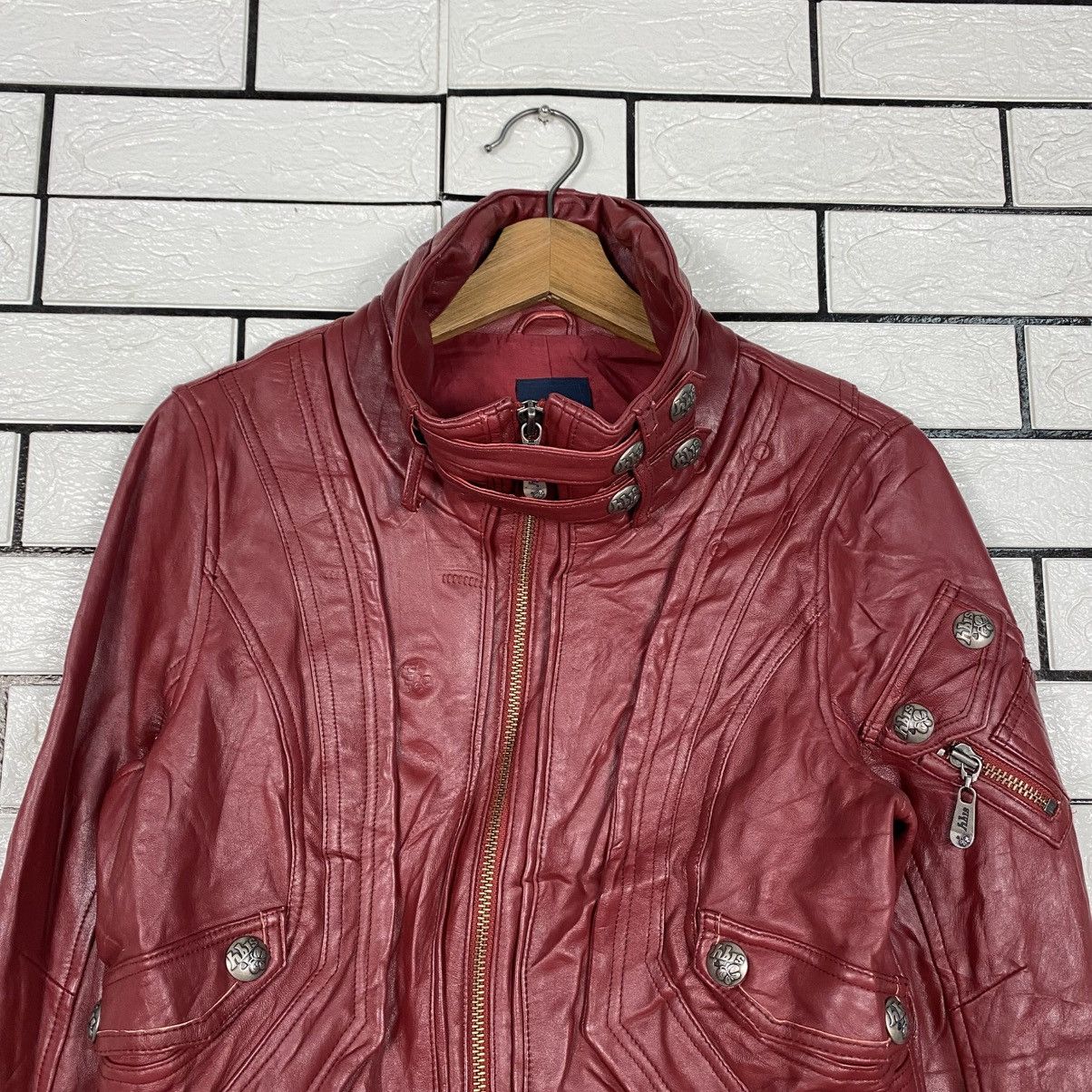 Hysteric Glamour Bondage Parachute Cropped Biker Jacket H Bis Japanese Brand Size US XXS / EU 40 - 4 Thumbnail