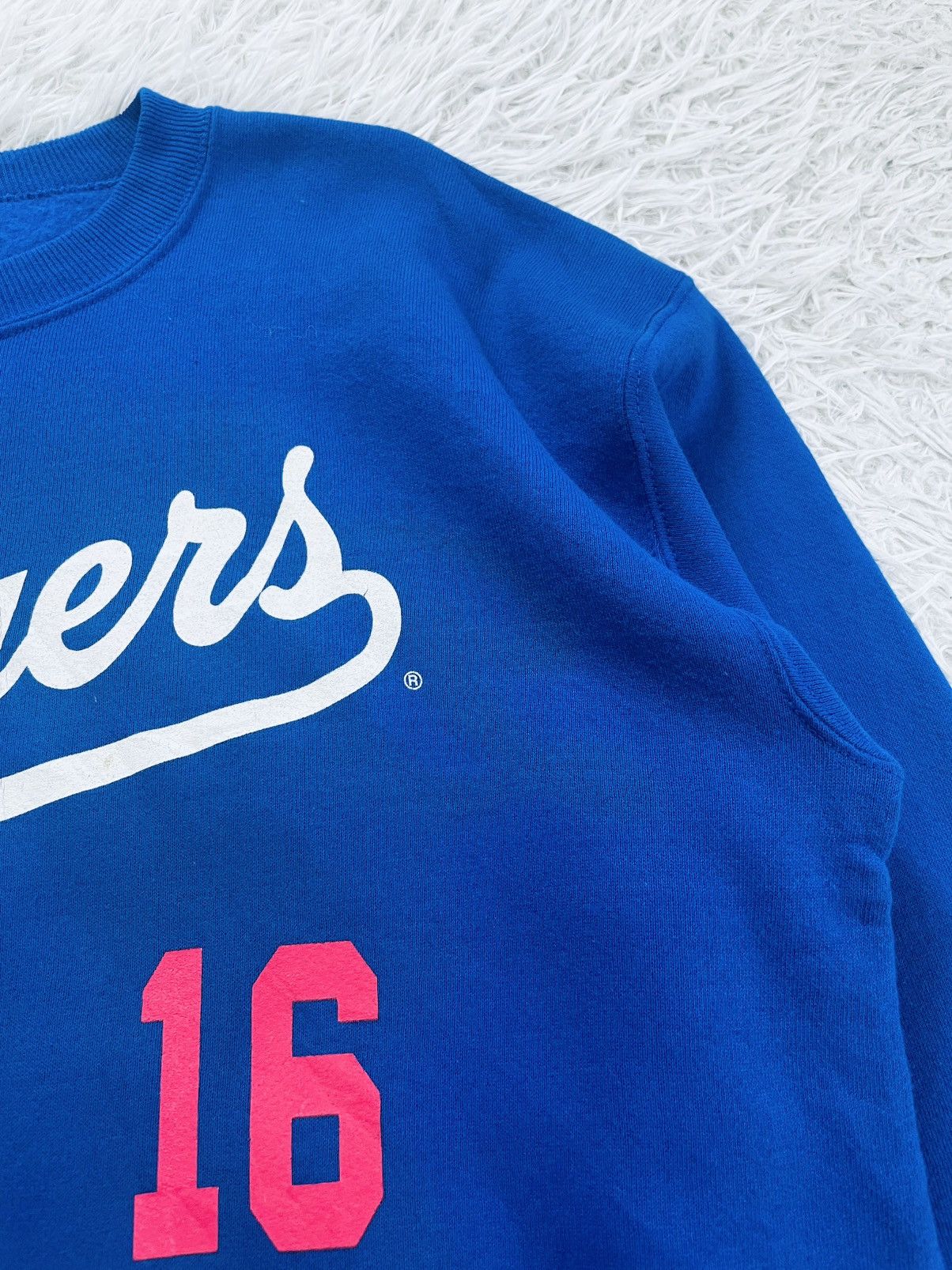Nutmeg Vintage Nutmeg MLB 1995 Dodgers Hideo Nomo 16 Sweatshirt Size US L / EU 52-54 / 3 - 8 Thumbnail