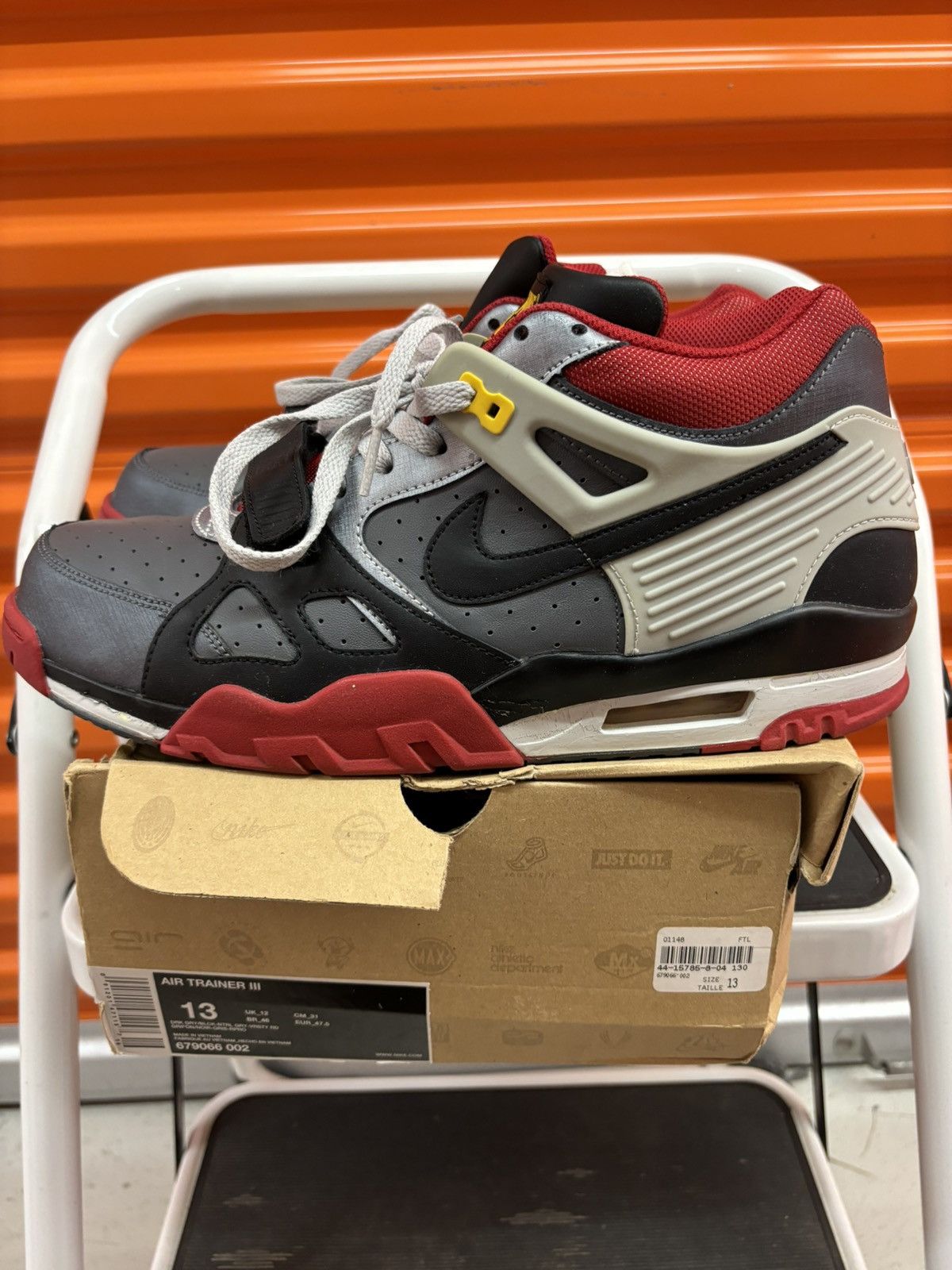 Nike × Vintage ***FINAL DROP***RARE 2008 NIKE AIR TRAINER 3 HIGH 13 Size US 13 / EU 46 - 9 Thumbnail