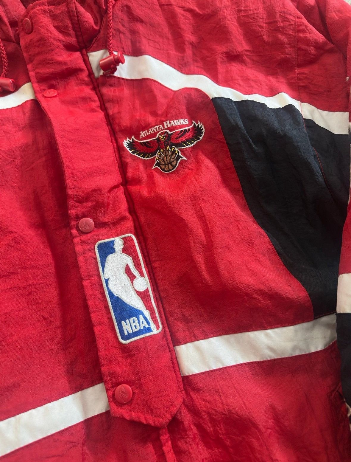 Logo Athletic Vintage Logo Athletic Atlanta Hawks Puffer Jacket L Size US L / EU 52-54 / 3 - 5 Thumbnail