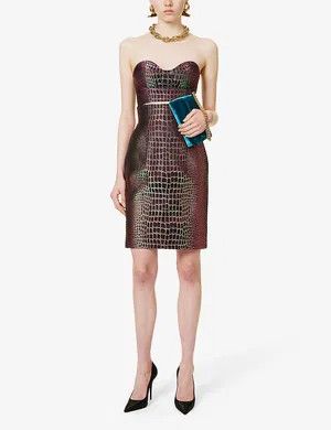 Balmain o1y0625 Midi Skirt in Multicolor Size 28" / US 6 / IT 42 - 5 Thumbnail
