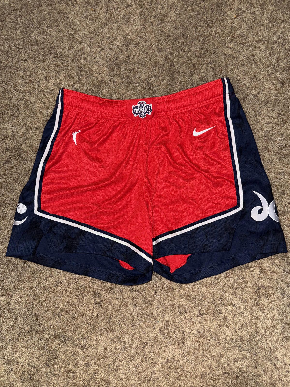 Nike Nike Women’s WNBA Washington Mystics Red Dri-Fit ADV Team Issued Shorts Size 36" / US 14 / IT 50 - 1 Thumbnail