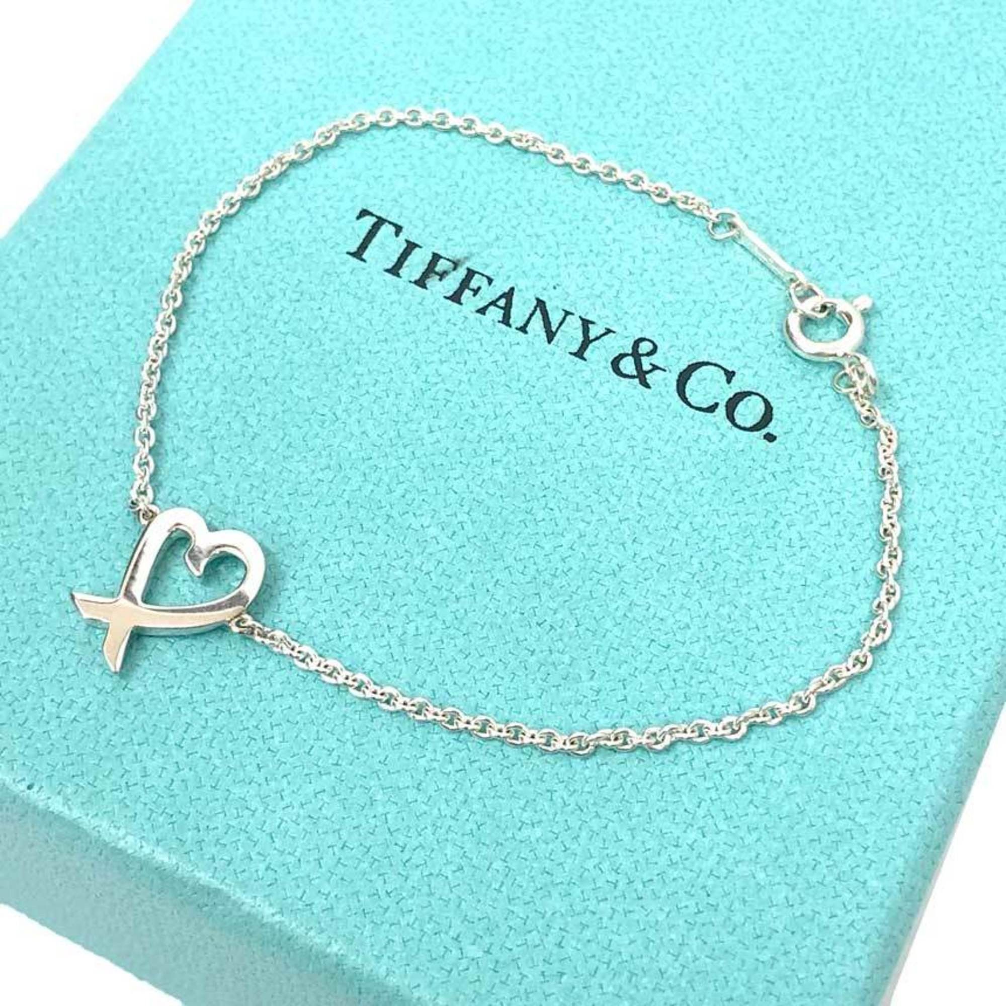 Tiffany & Co. TIFFANY & Co. Tiffany Loving Heart Bracelet in AG925 Silver Size ONE SIZE - 1 Thumbnail