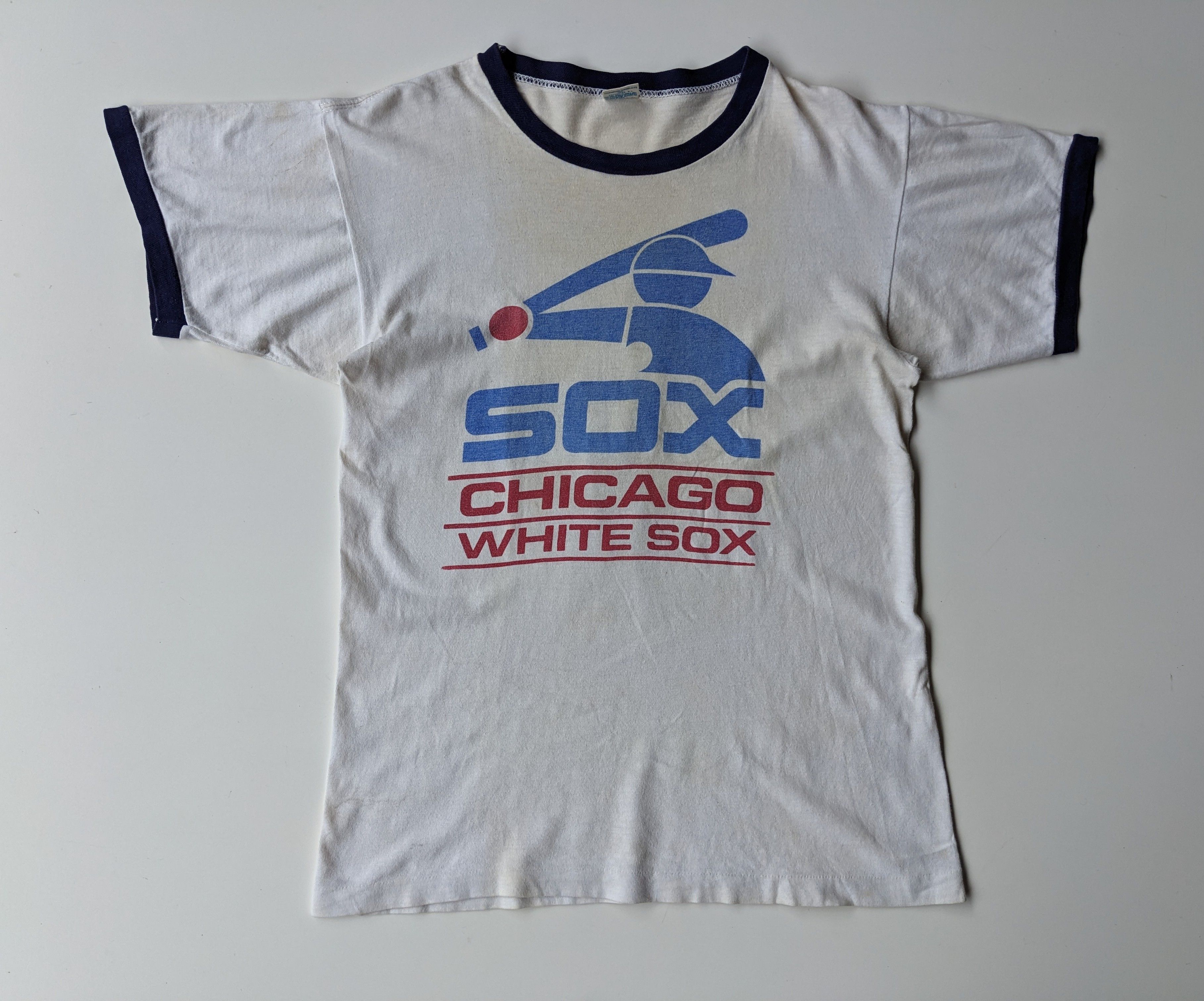 Champion × Vintage Vintage 70s Champion bluebar SOX Size US M / EU 48-50 / 2 - 1 Thumbnail