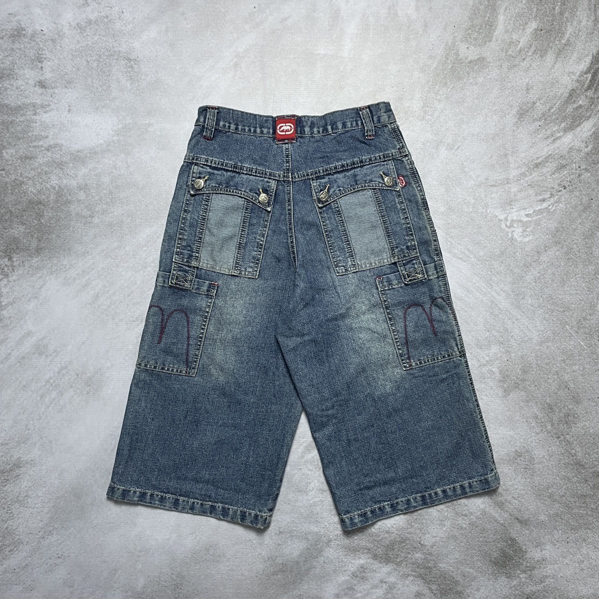 Ecko Unltd. × JNCO 2000’s Ecko Unltd Jorts pants Size US 27 - 6 Thumbnail