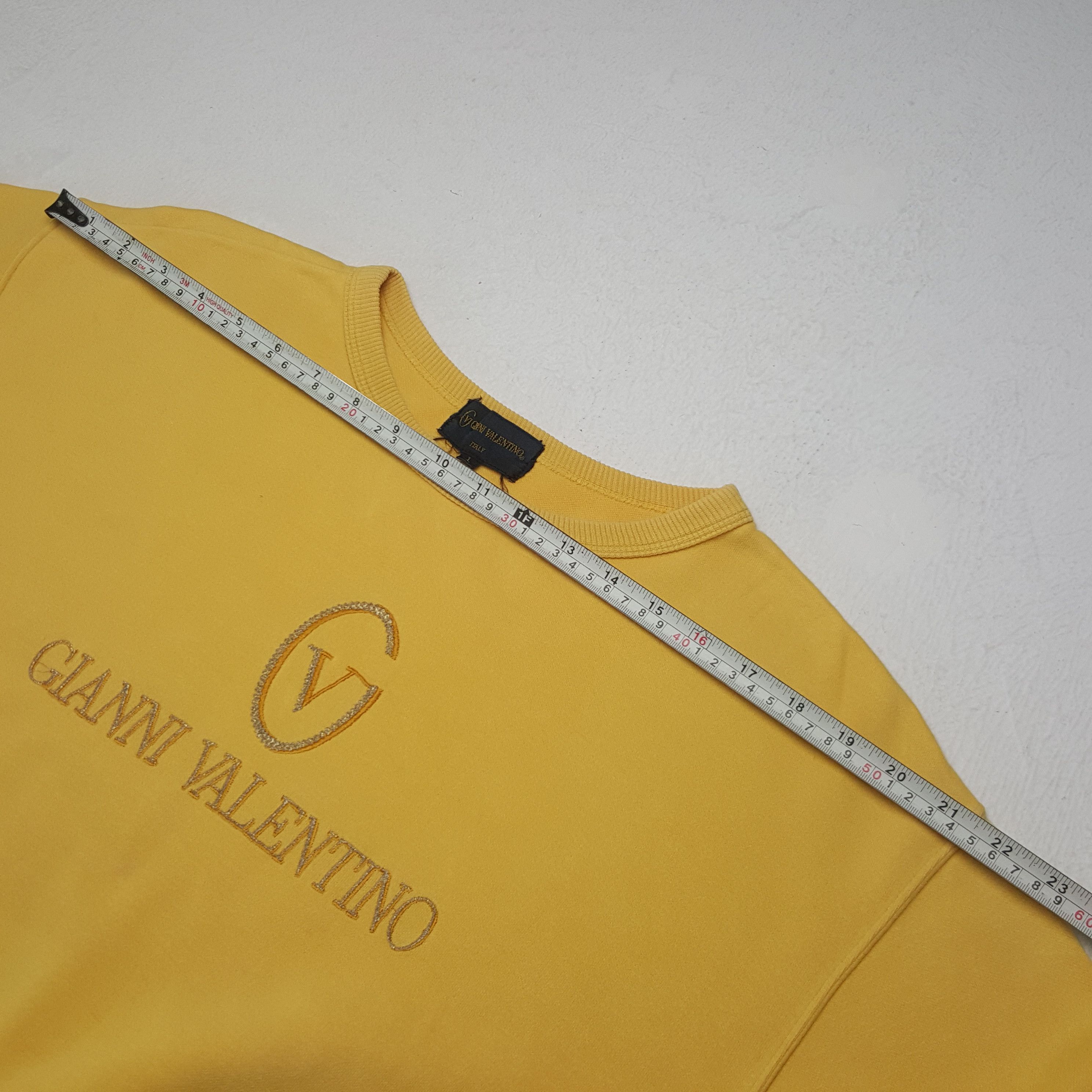 Gianni Valentino × Vintage Vintage Gianni Valentino Italian Brand Sweatshirt C286N7 Size US M / EU 48-50 / 2 - 5 Thumbnail