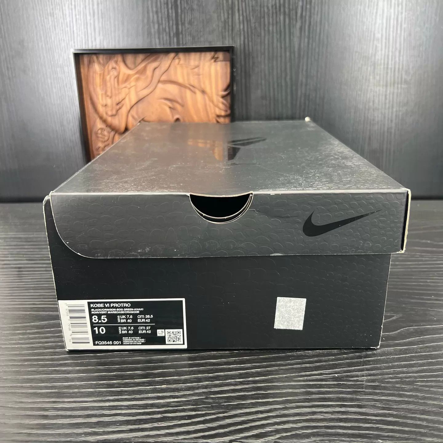 Nike zk6 Black Red Camo Size 42 Original Box Like New Size US 8.5 / EU 41-42 - 9 Thumbnail