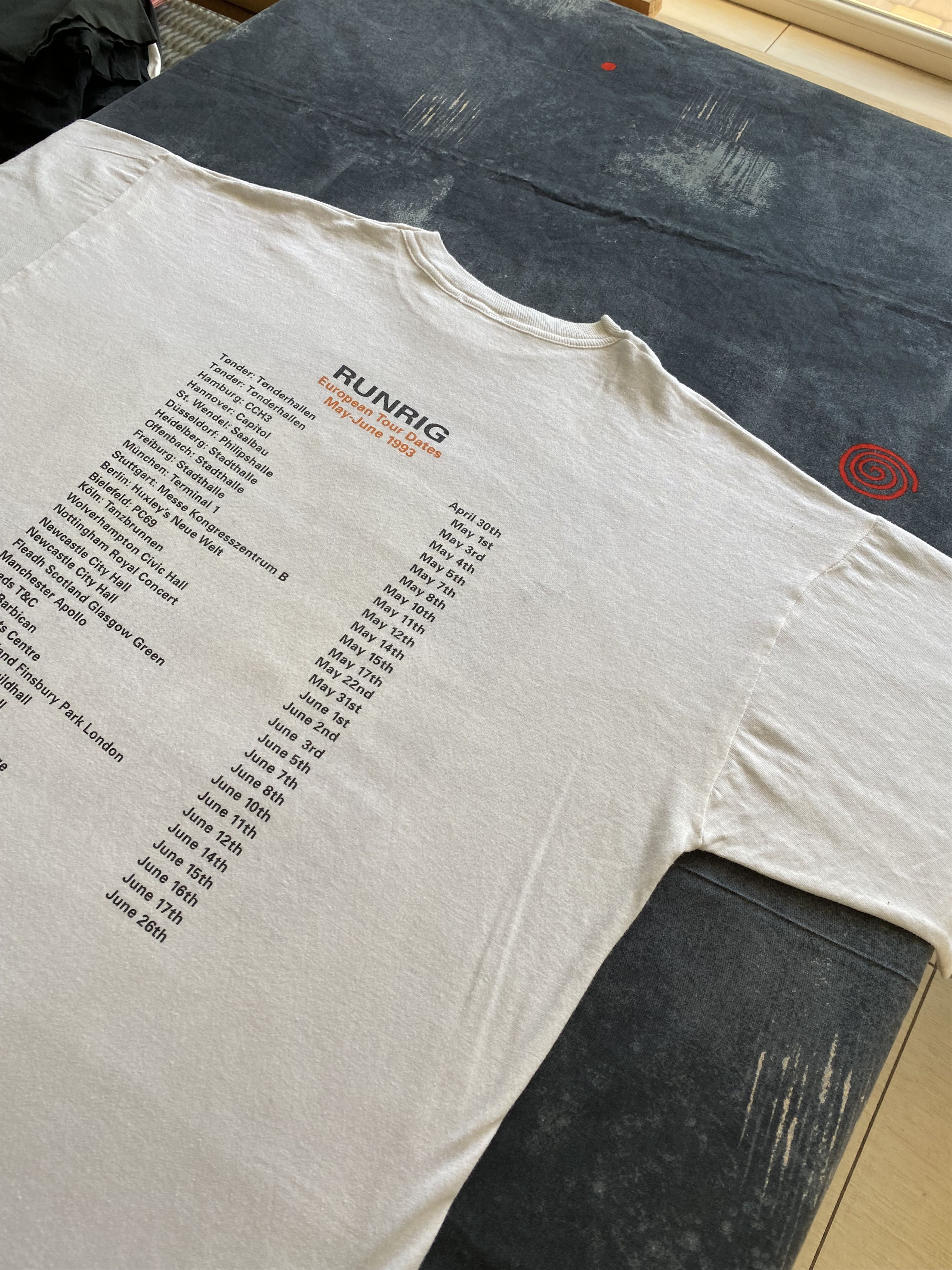 Band Tees Runrig Vintage 1993 Amazing Things Rock Band Tour Tee Size US XL / EU 56 / 4 - 25 Thumbnail