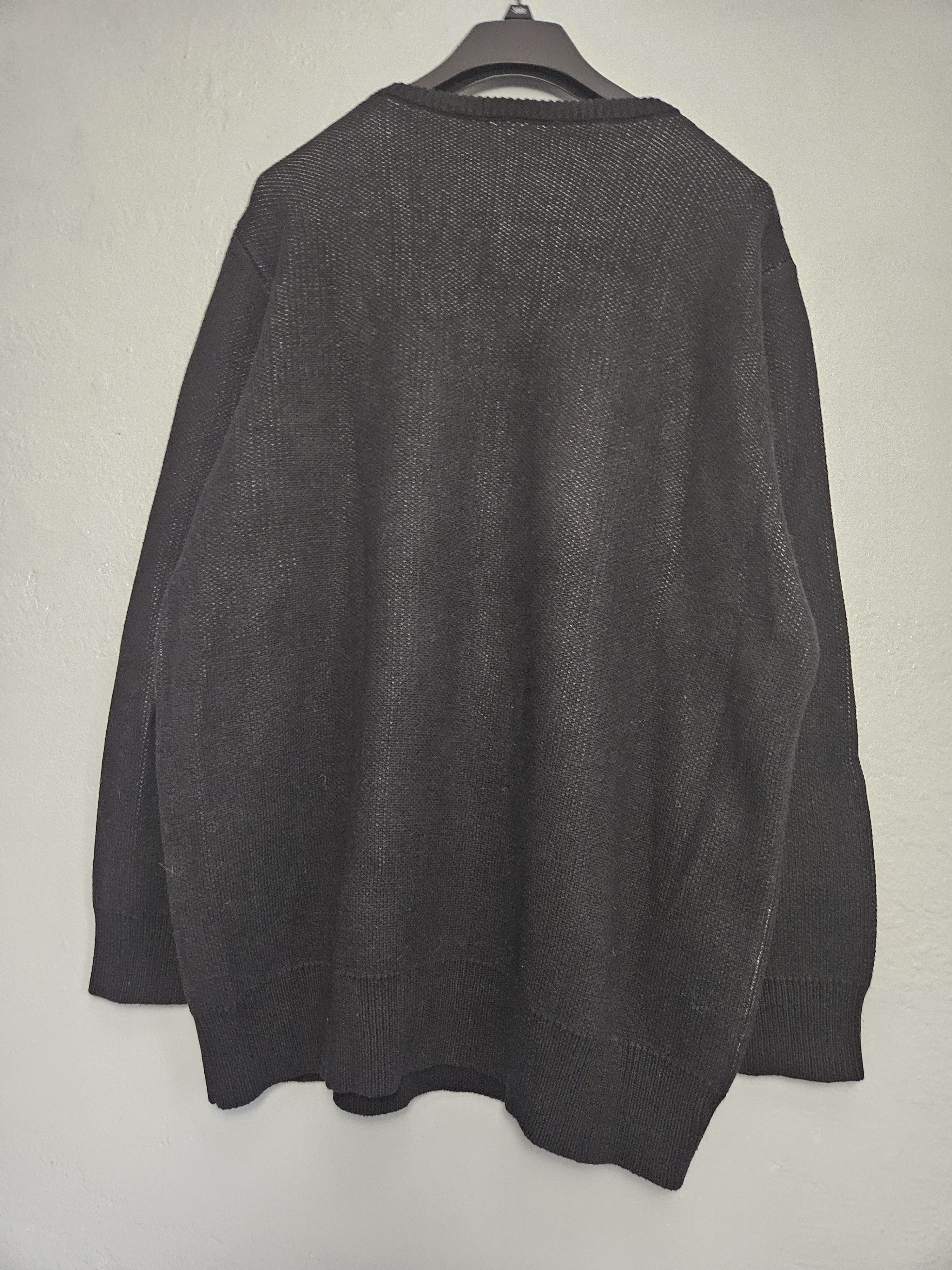 Revenge Revenge Black Knit Cherub Crewneck Sweater Size US XL / EU 56 / 4 - 3 Thumbnail
