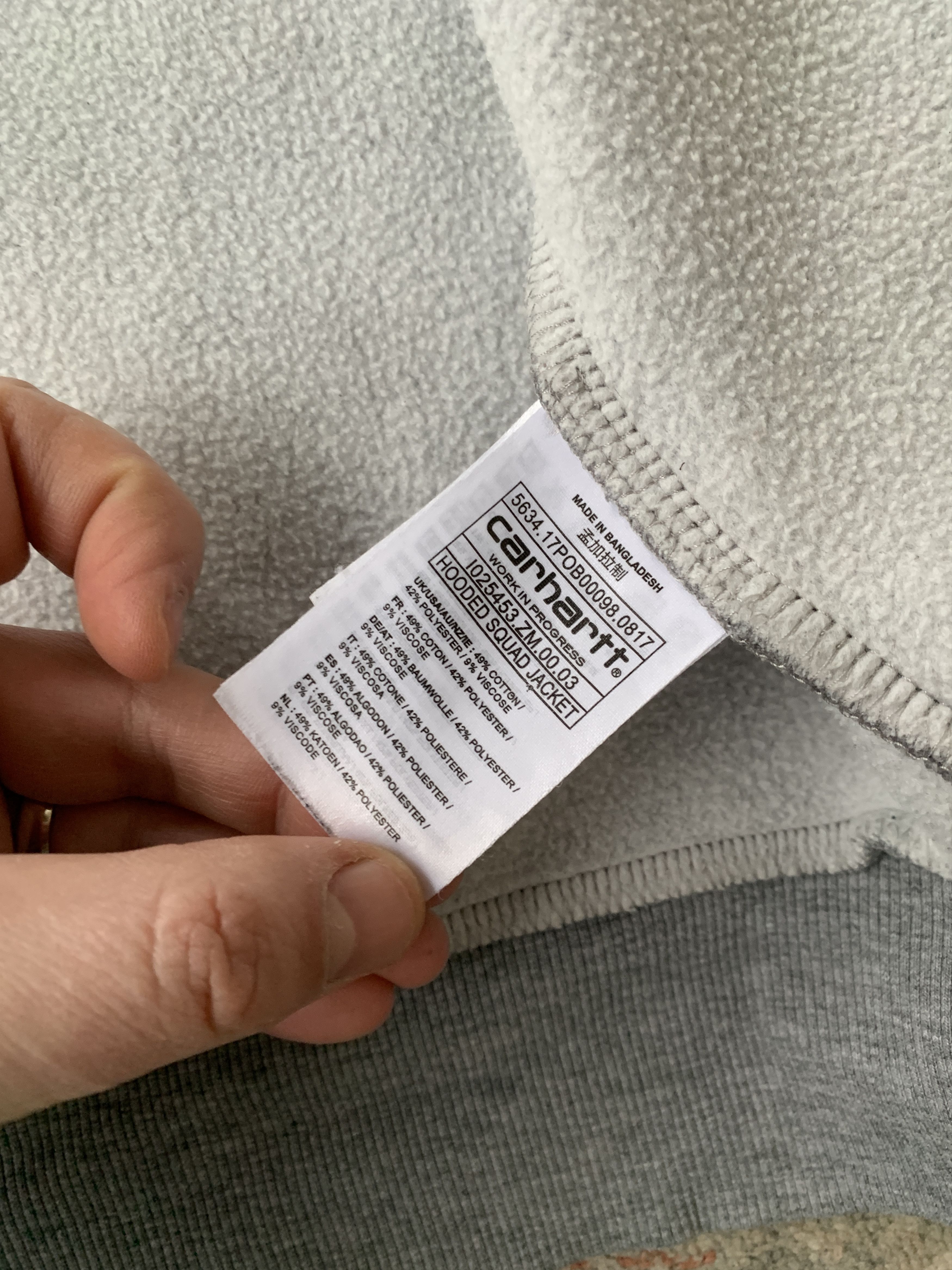 Carhartt Carhartt Zip Hoodie Size US XL / EU 56 / 4 - 12 Thumbnail