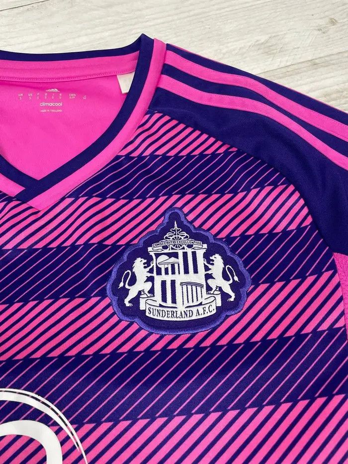 Adidas Adidas Sunderland 2016 2017 Third Shirt Soccer Jersey Size US S / EU 44-46 / 1 - 6 Thumbnail