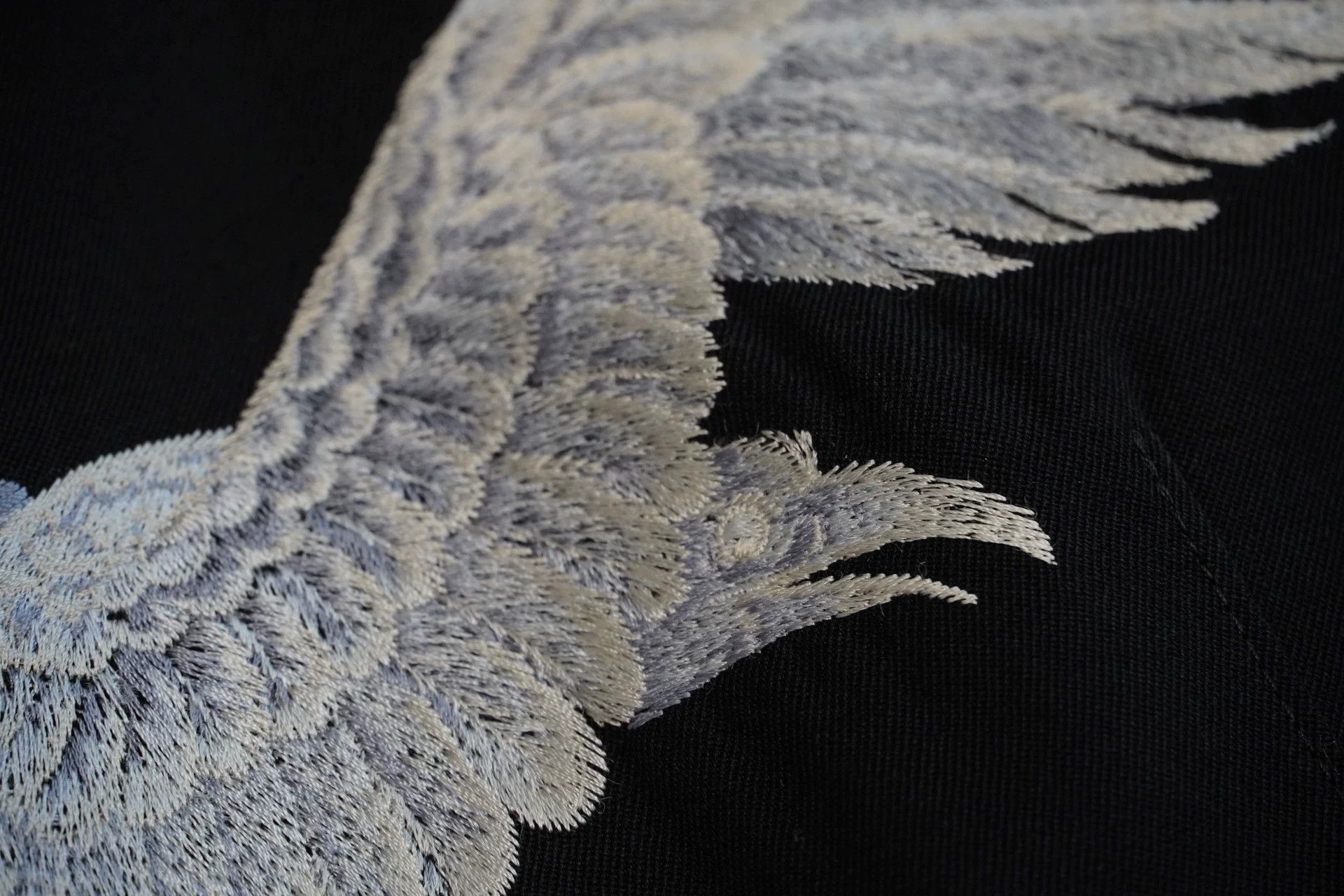 Yohji Yamamoto Yohji Yamamoto 21AW Crow Embroidered Double Front Jkt 2-4 Size US M / EU 48-50 / 2 - 5 Thumbnail